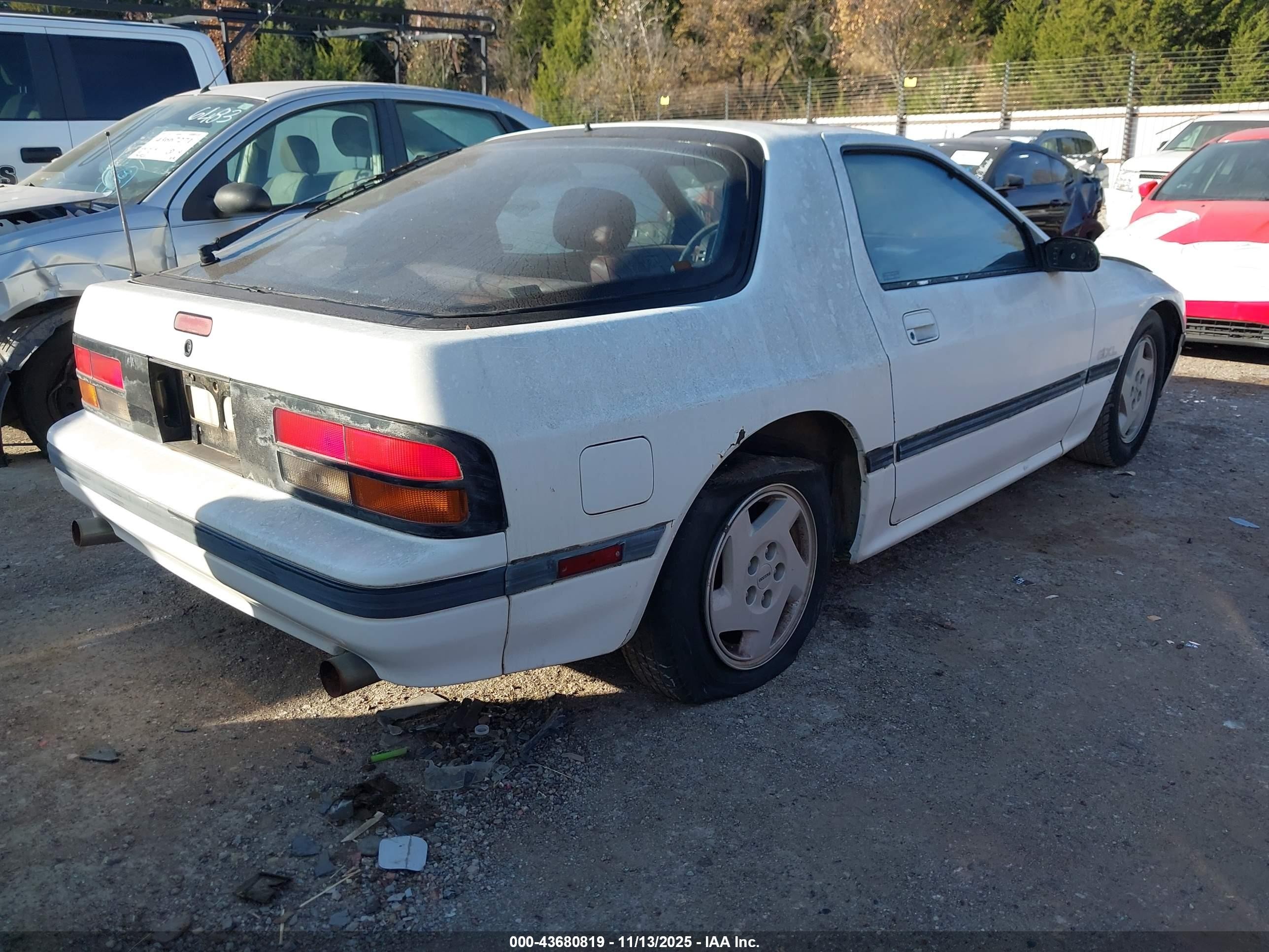 1986 Mazda Rx7   Белый vin: JM1FC3318G0105869