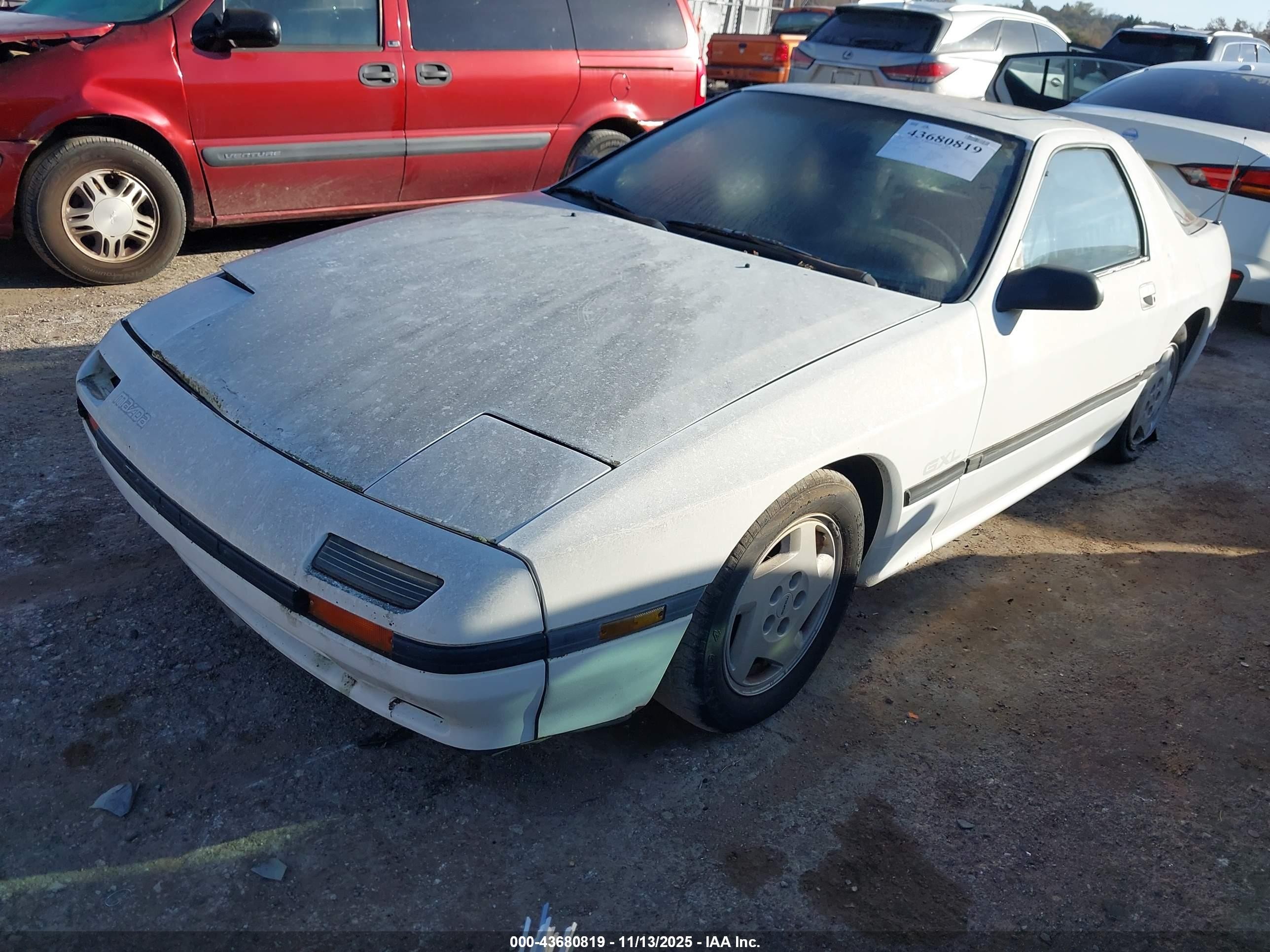 1986 Mazda Rx7   Белый vin: JM1FC3318G0105869
