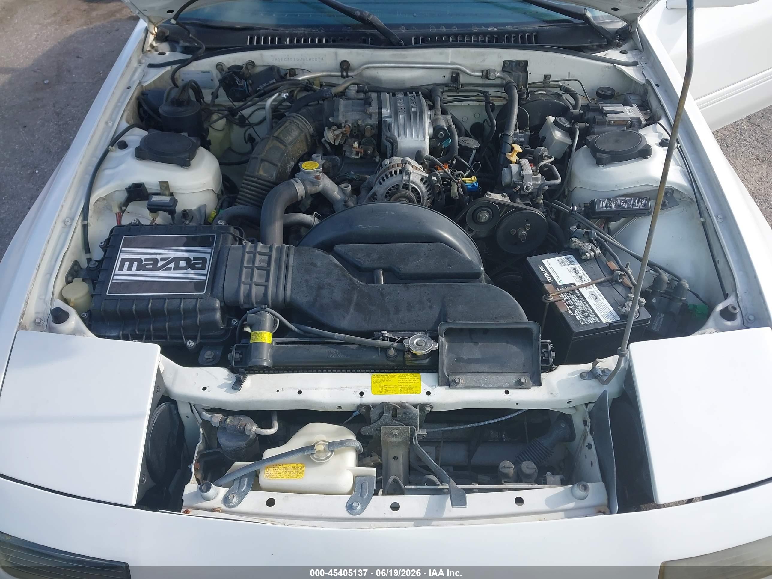1988 Mazda Rx7   White vin: JM1FC3510J0102274