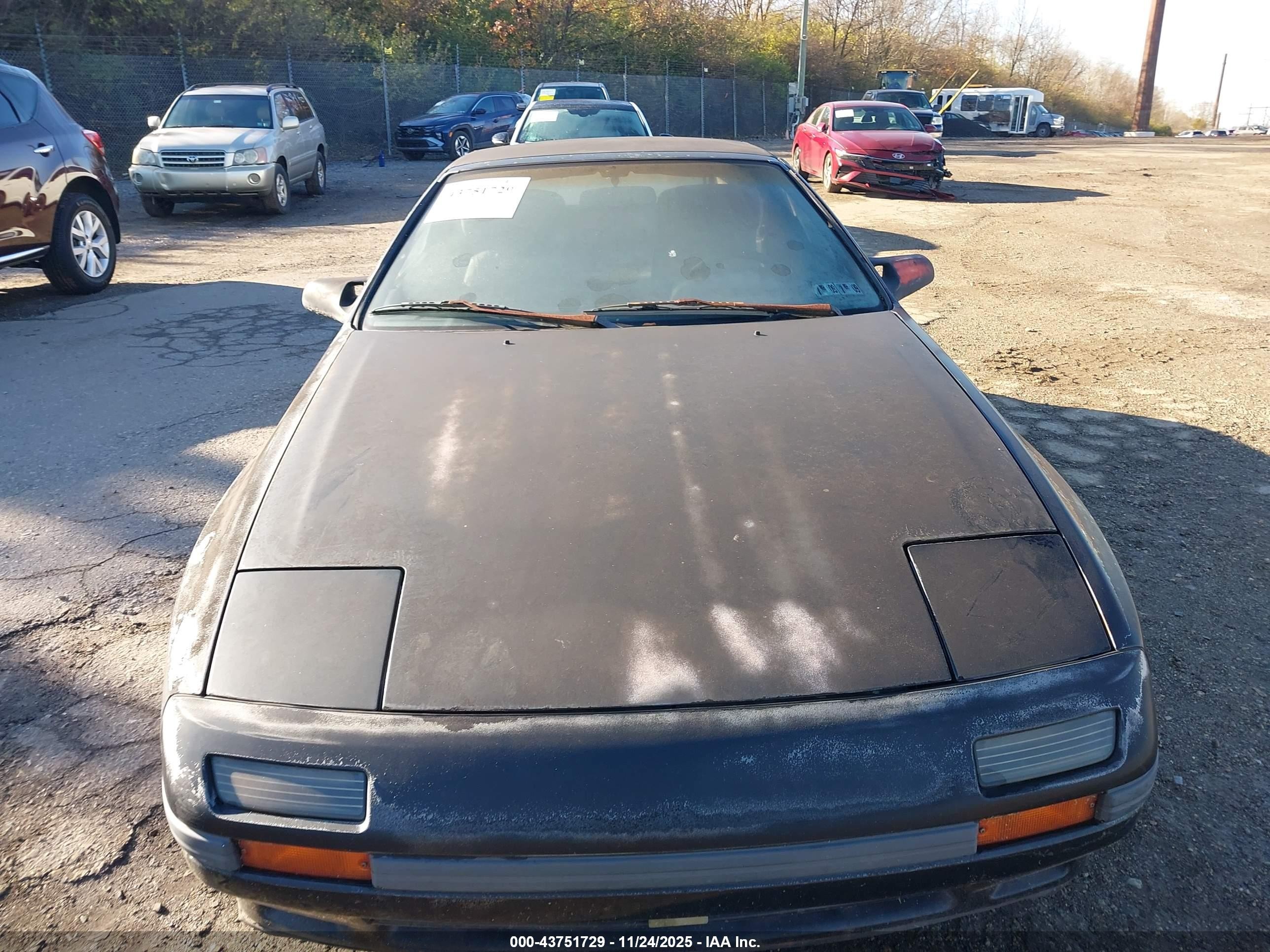 1988 Mazda Rx7   Black vin: JM1FC3513J0108585