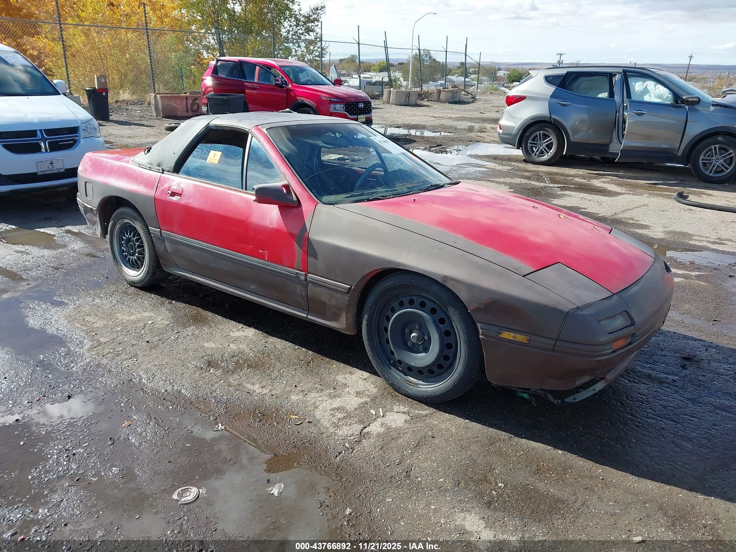 1988 Mazda Rx7   Red vin: JM1FC3515J0103503