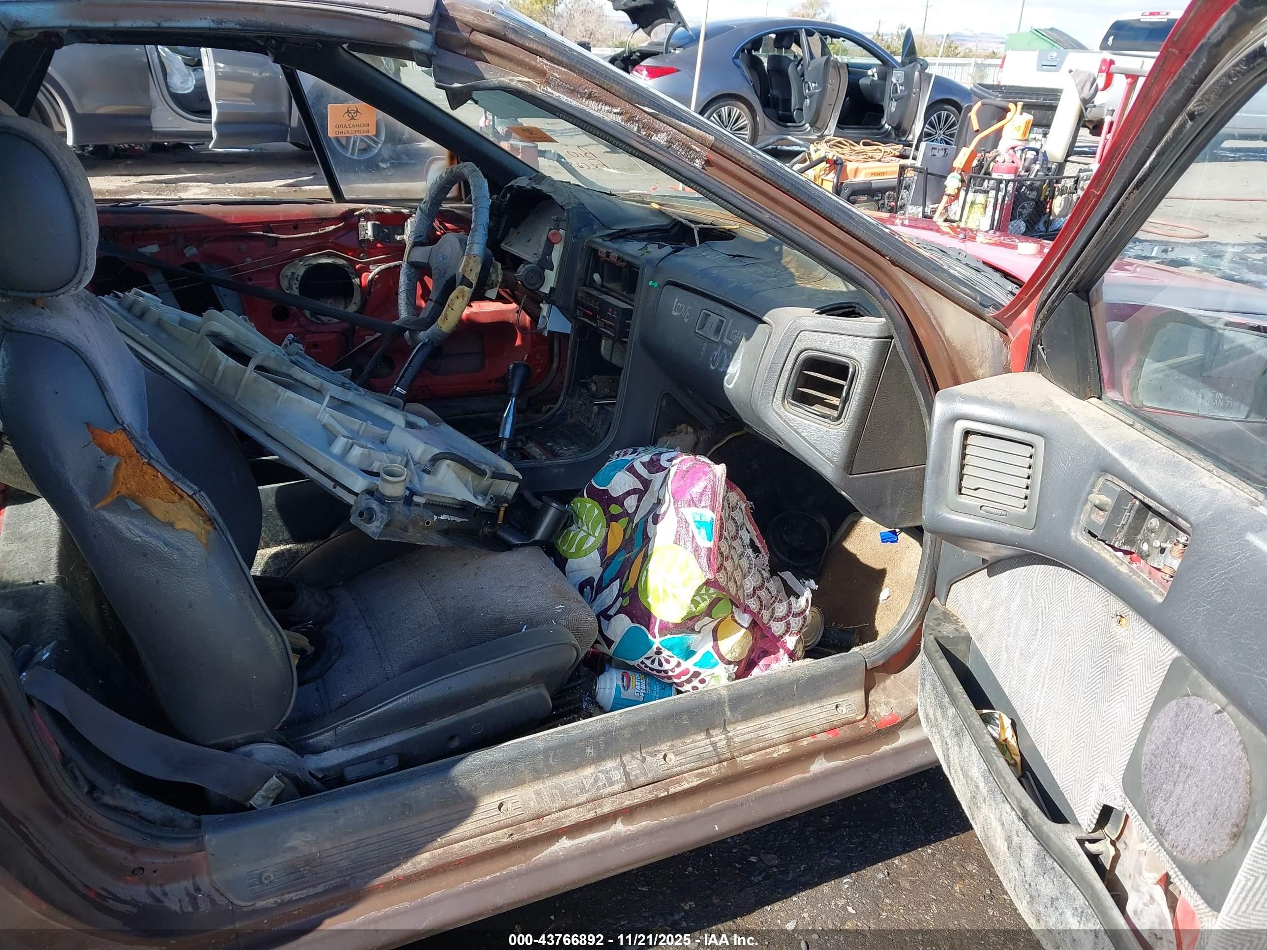 1988 Mazda Rx7   Red vin: JM1FC3515J0103503