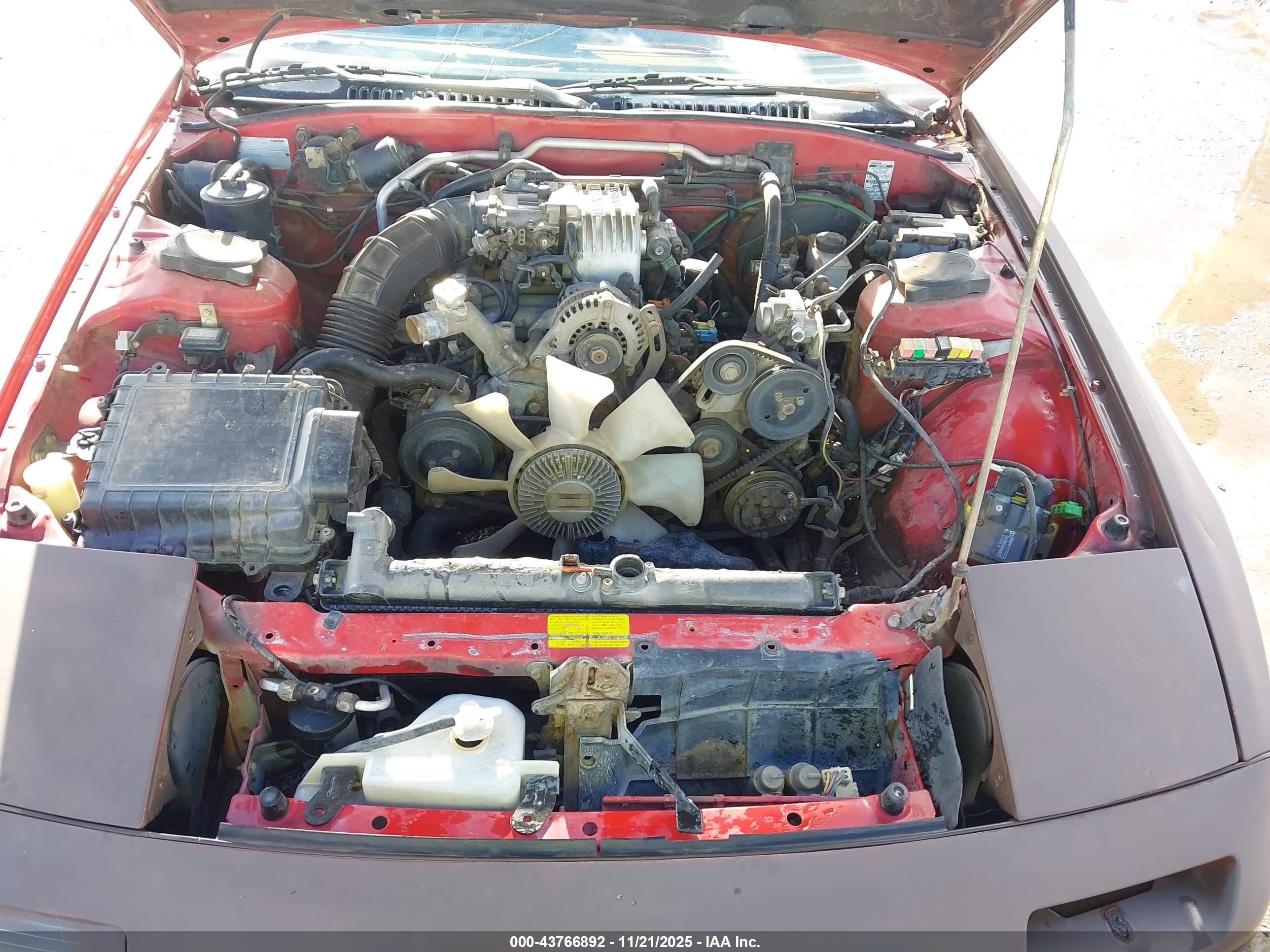 1988 Mazda Rx7   Red vin: JM1FC3515J0103503