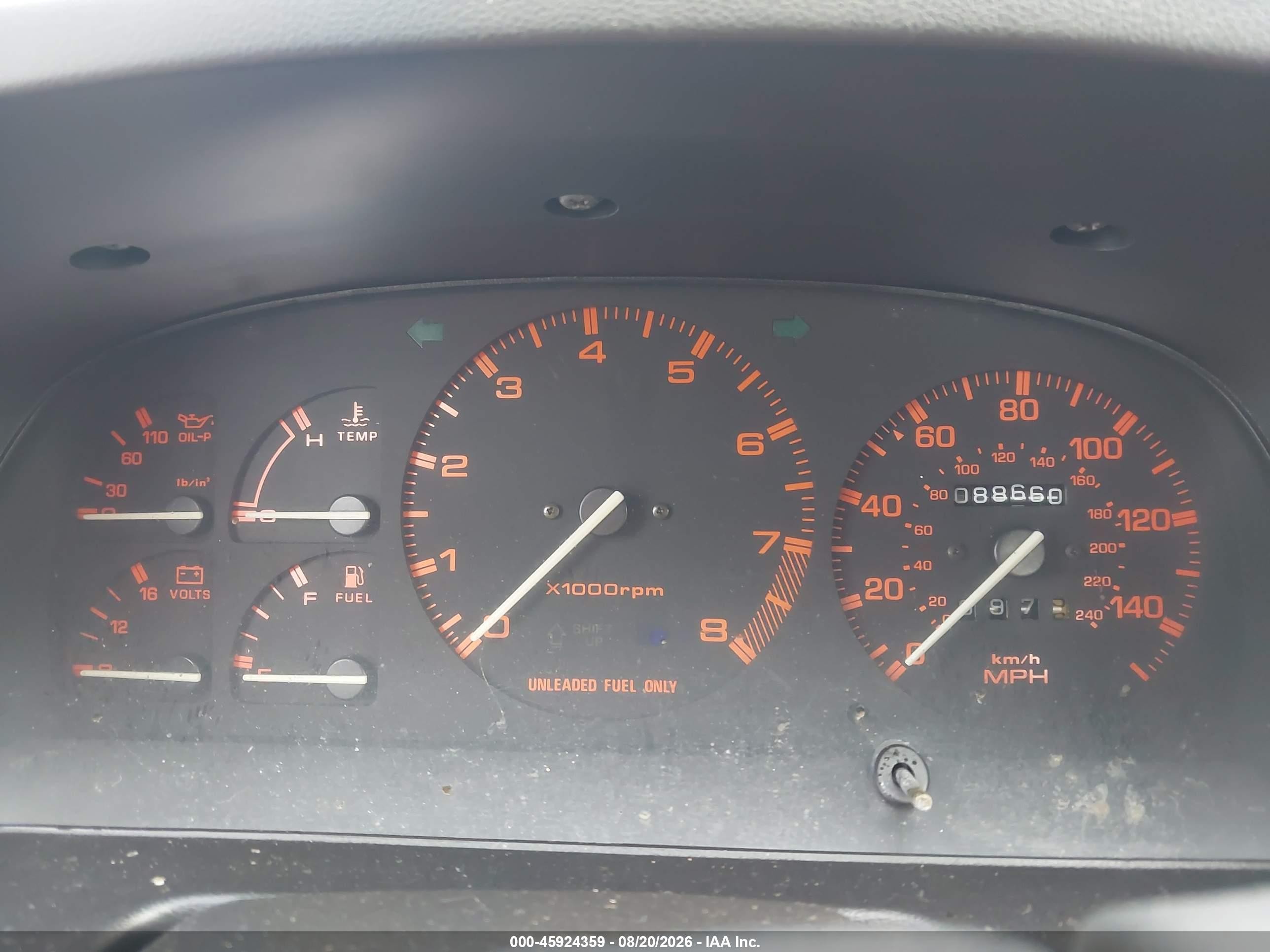 1988 Mazda Rx7   Black vin: JM1FC3519J0104542