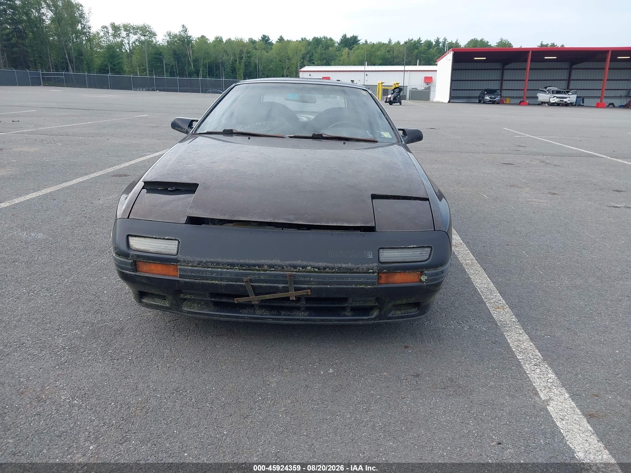 1988 Mazda Rx7   Black vin: JM1FC3519J0104542