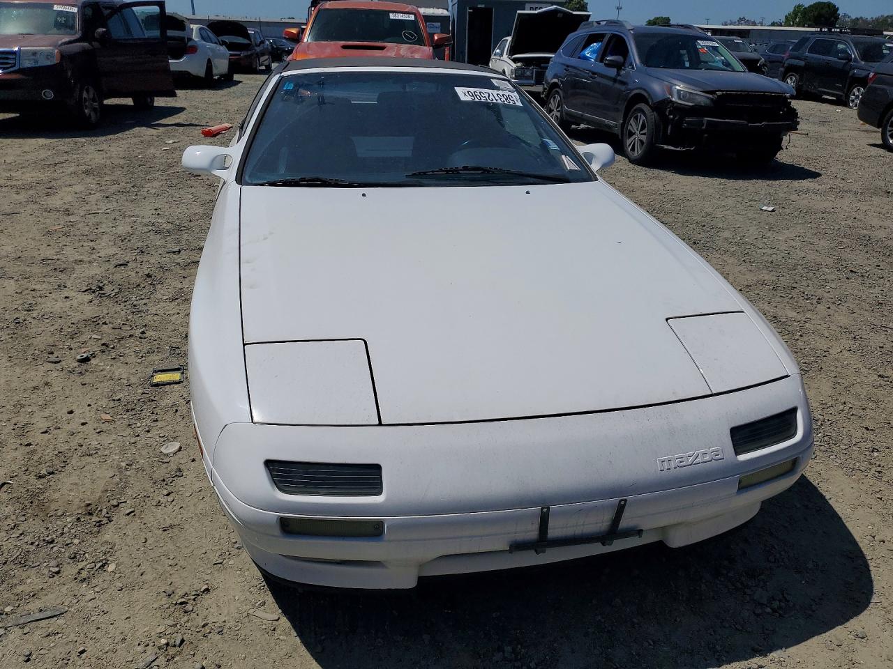 1990 Mazda Rx7 White vin: JM1FC3521L0712177