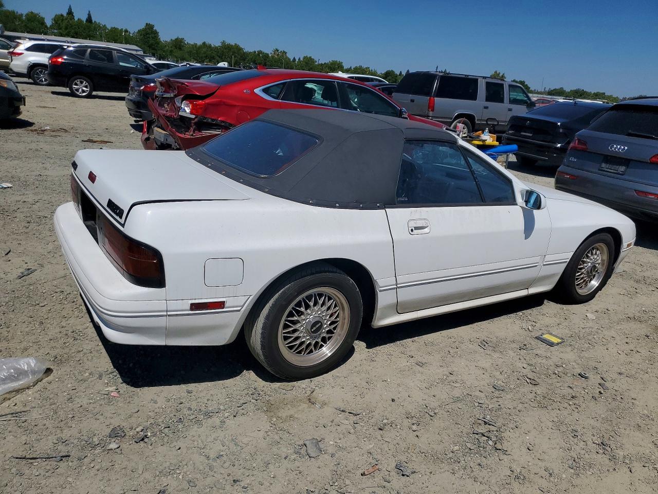 1990 Mazda Rx7 White vin: JM1FC3521L0712177