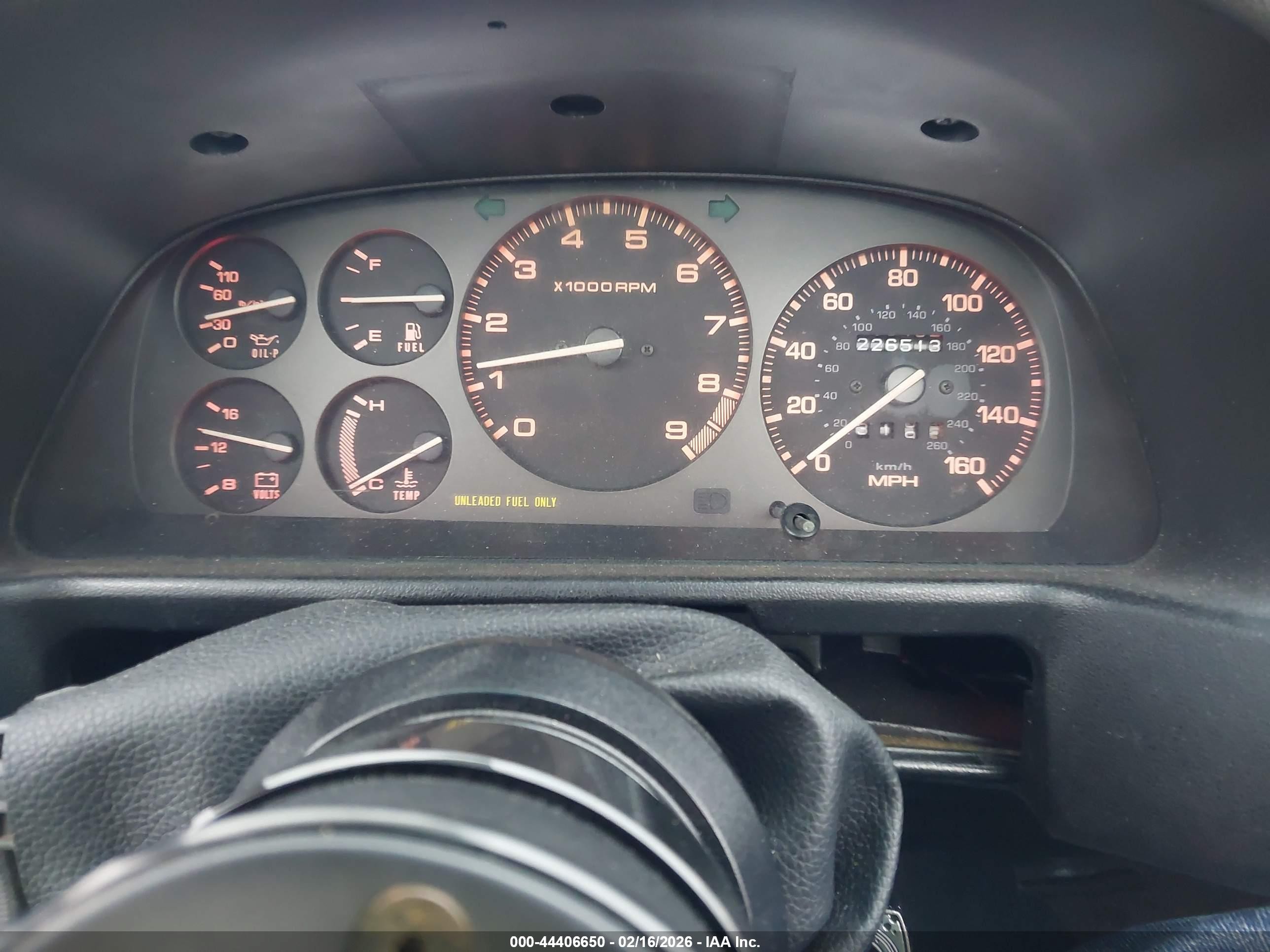 1990 Mazda Rx7   Gray vin: JM1FC3521L0712695