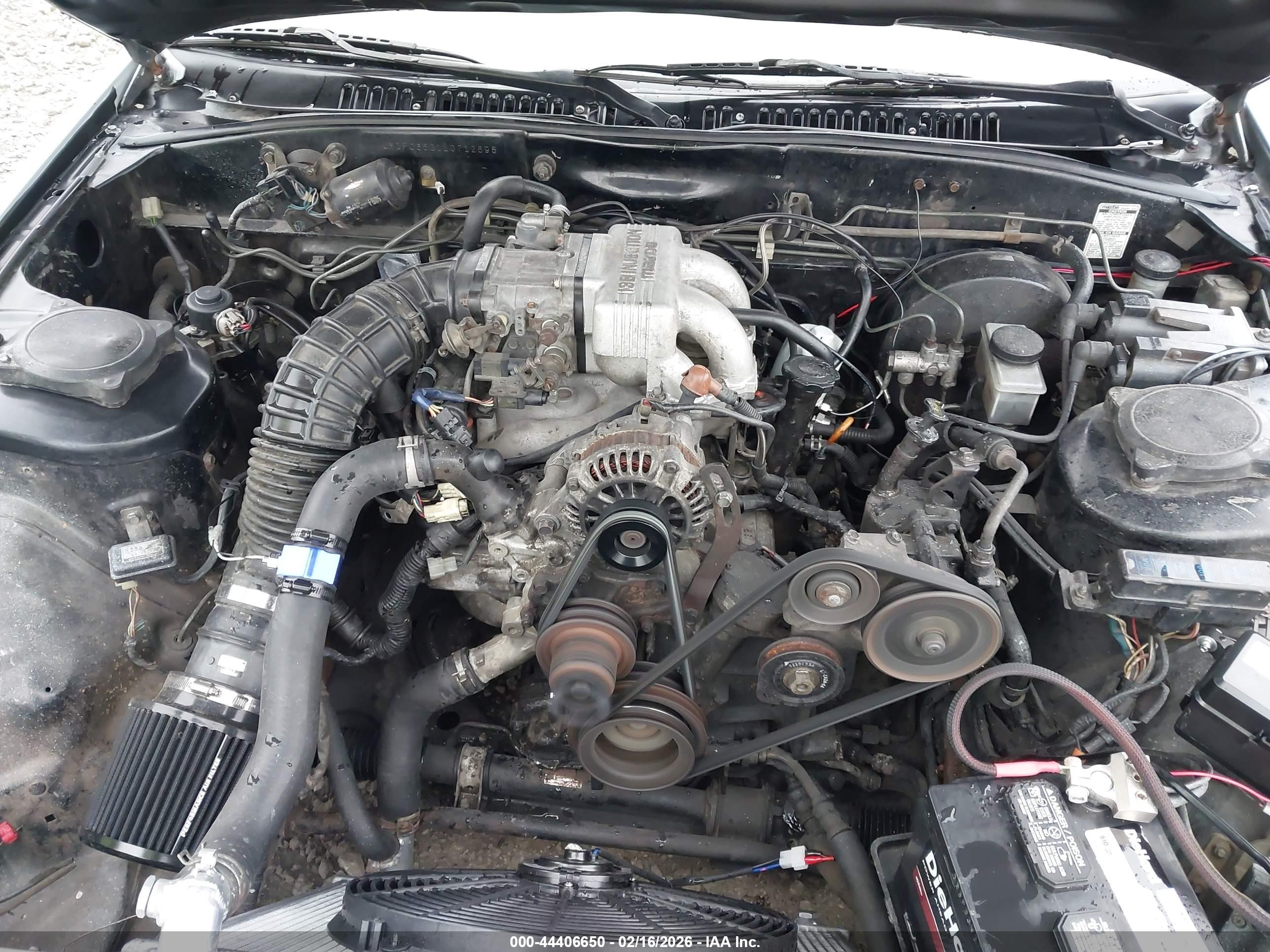 1990 Mazda Rx7   Gray vin: JM1FC3521L0712695