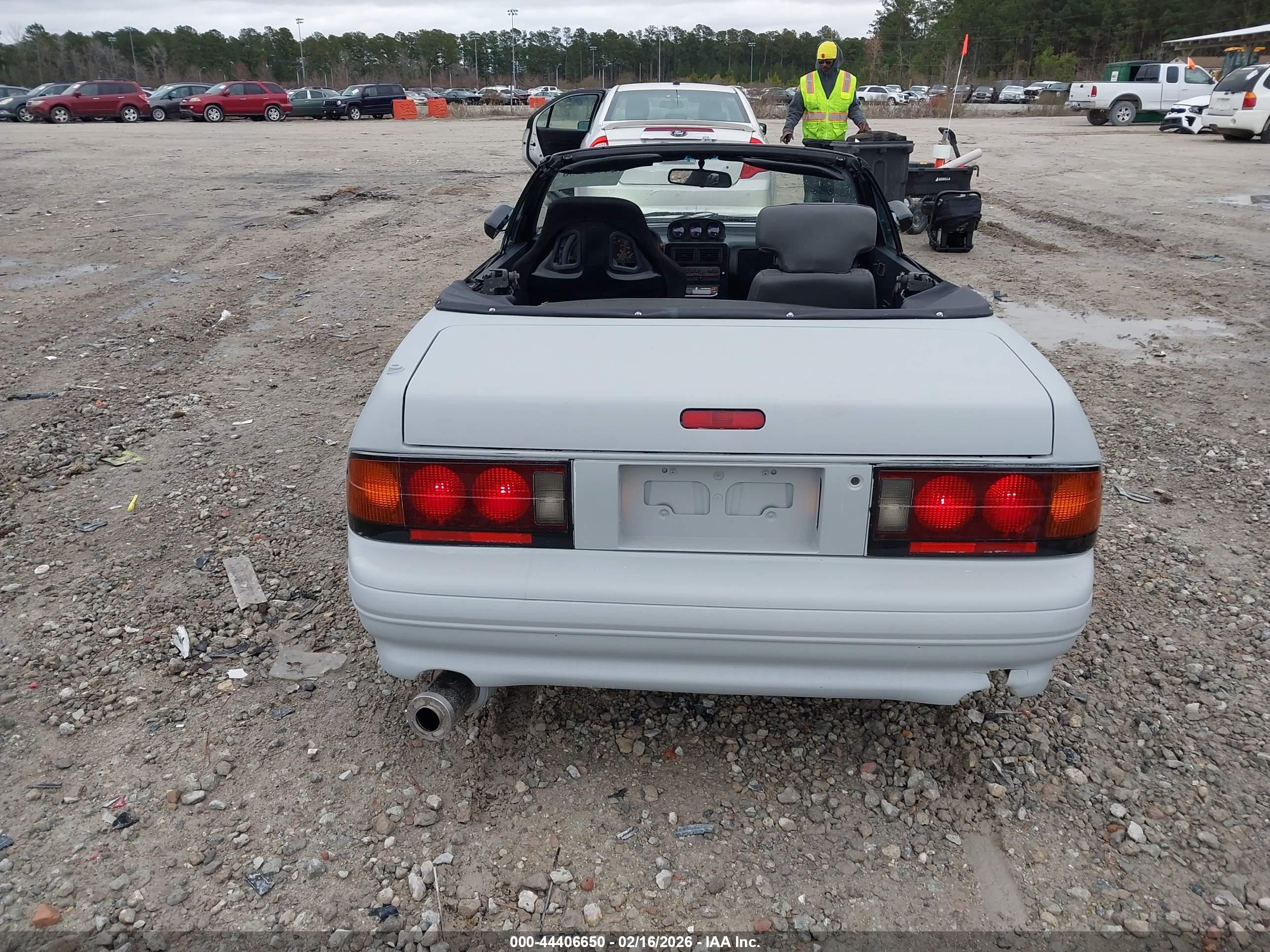 1990 Mazda Rx7   Gray vin: JM1FC3521L0712695