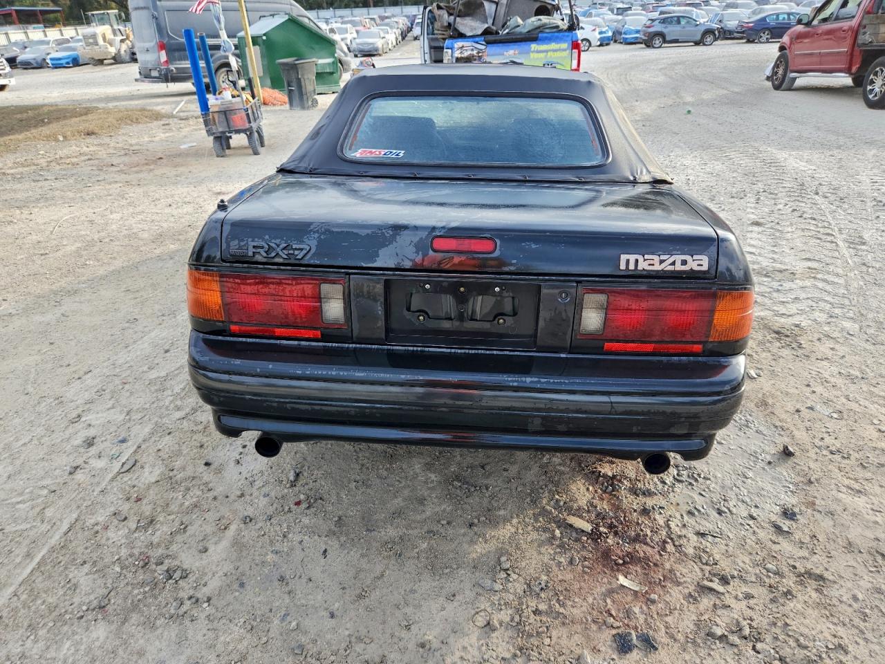 1990 Mazda Rx7 Black vin: JM1FC3528L0711947