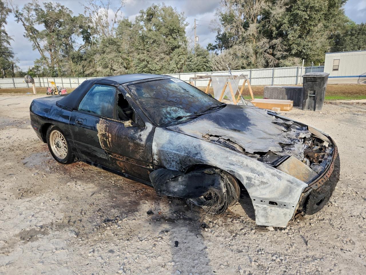 1990 Mazda Rx7 Black vin: JM1FC3528L0711947