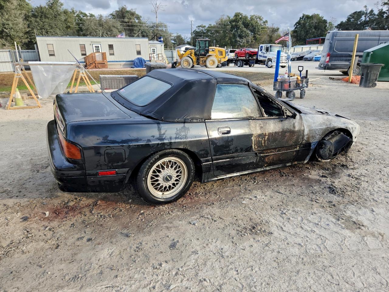 1990 Mazda Rx7 Black vin: JM1FC3528L0711947
