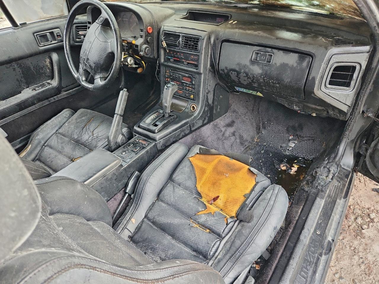 1990 Mazda Rx7 Black vin: JM1FC3528L0711947