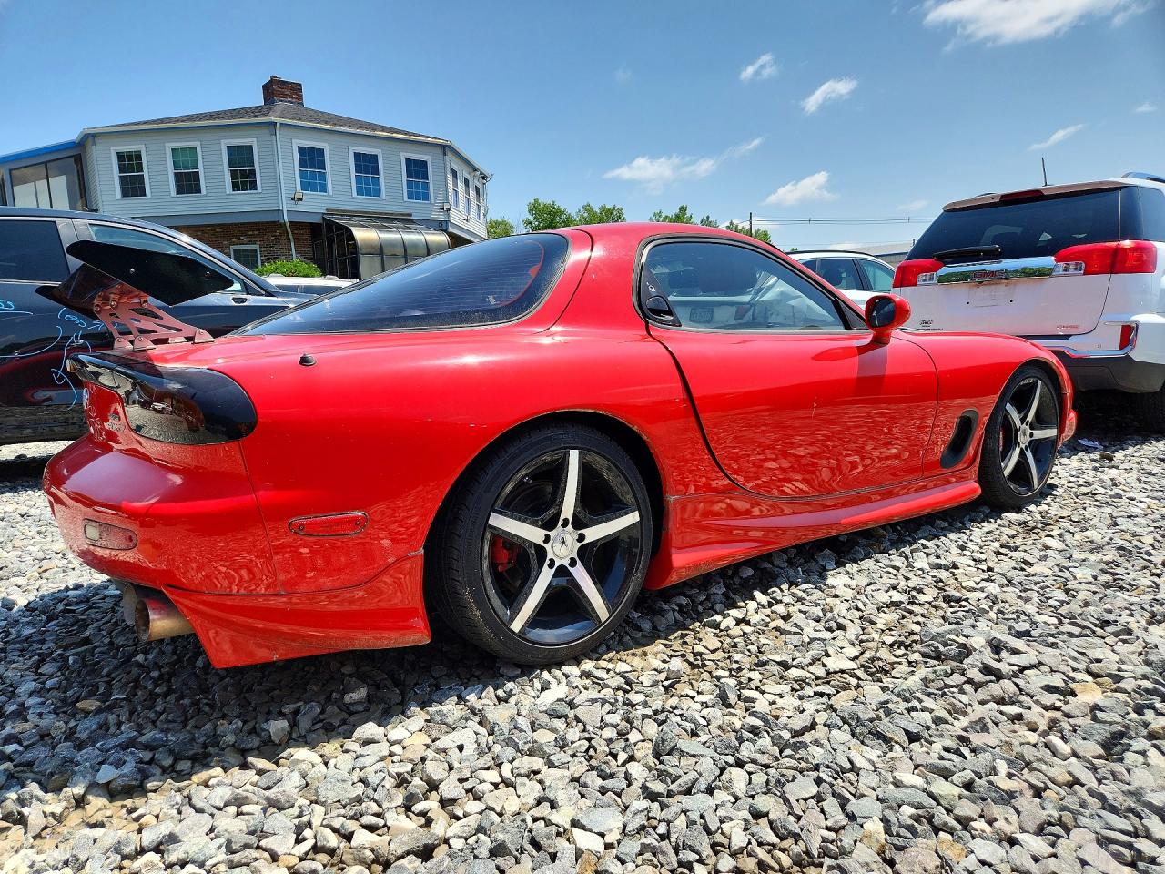 1993 Mazda Rx7 Red vin: JM1FD3313P0210333