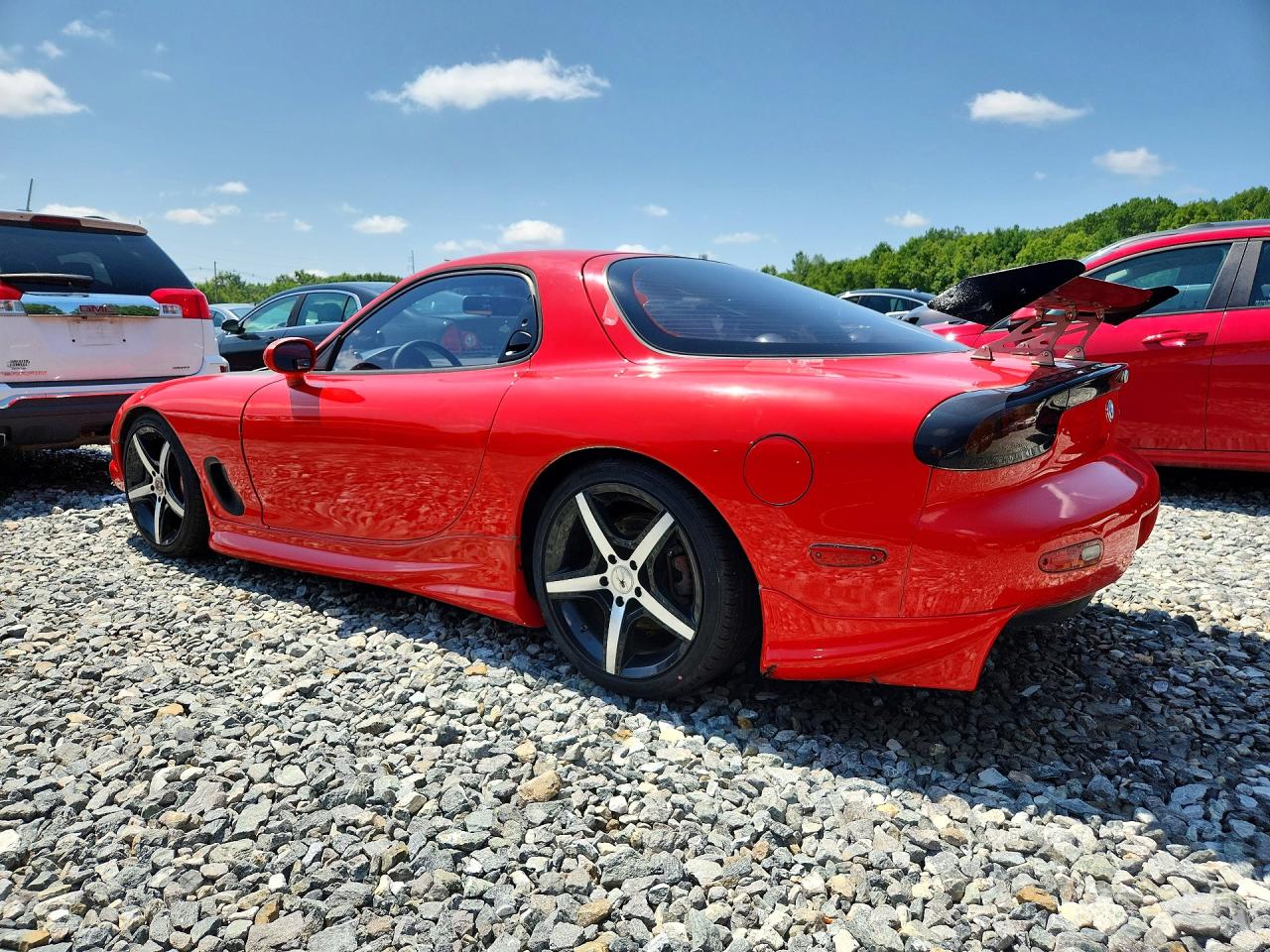 1993 Mazda Rx7 Red vin: JM1FD3313P0210333
