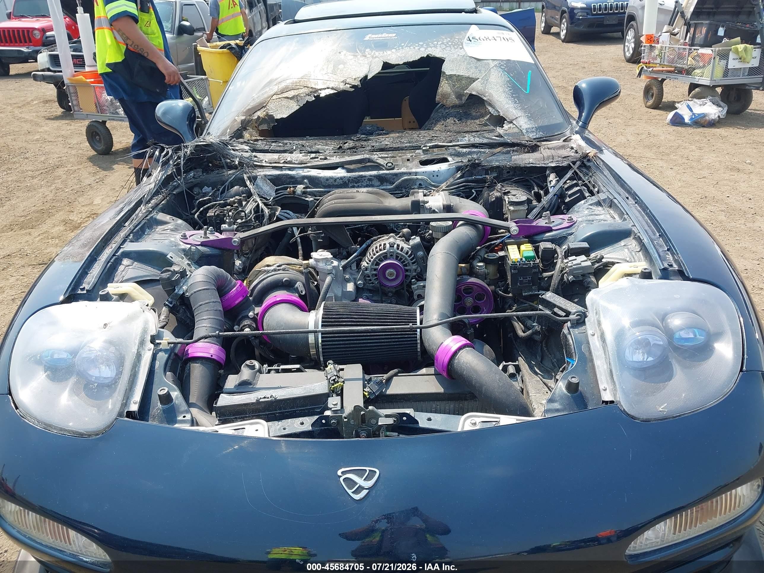 1993 Mazda Rx7   Teal vin: JM1FD3314P0209286