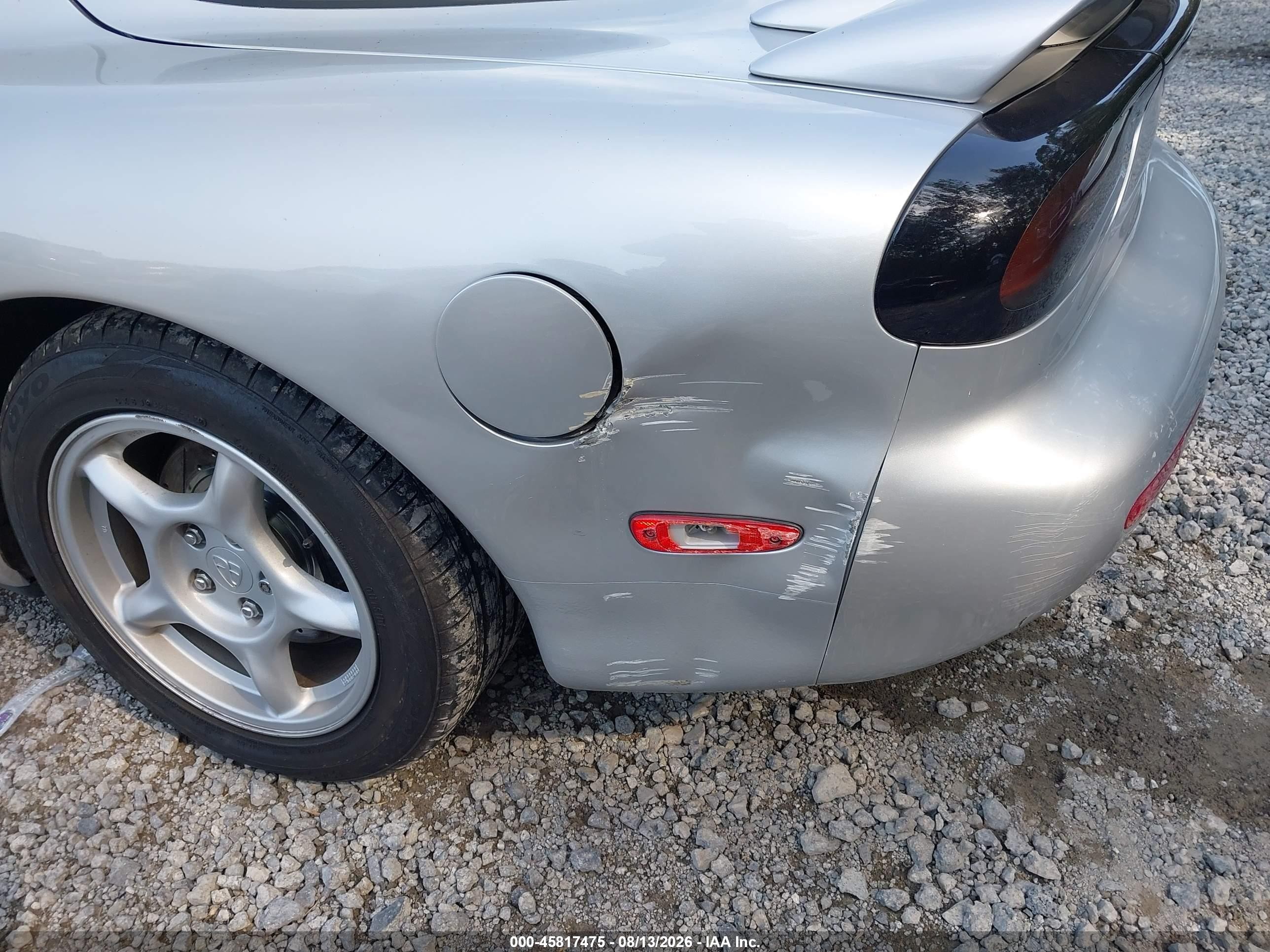 1994 Mazda Rx7 Silver vin: JM1FD3335R0301589