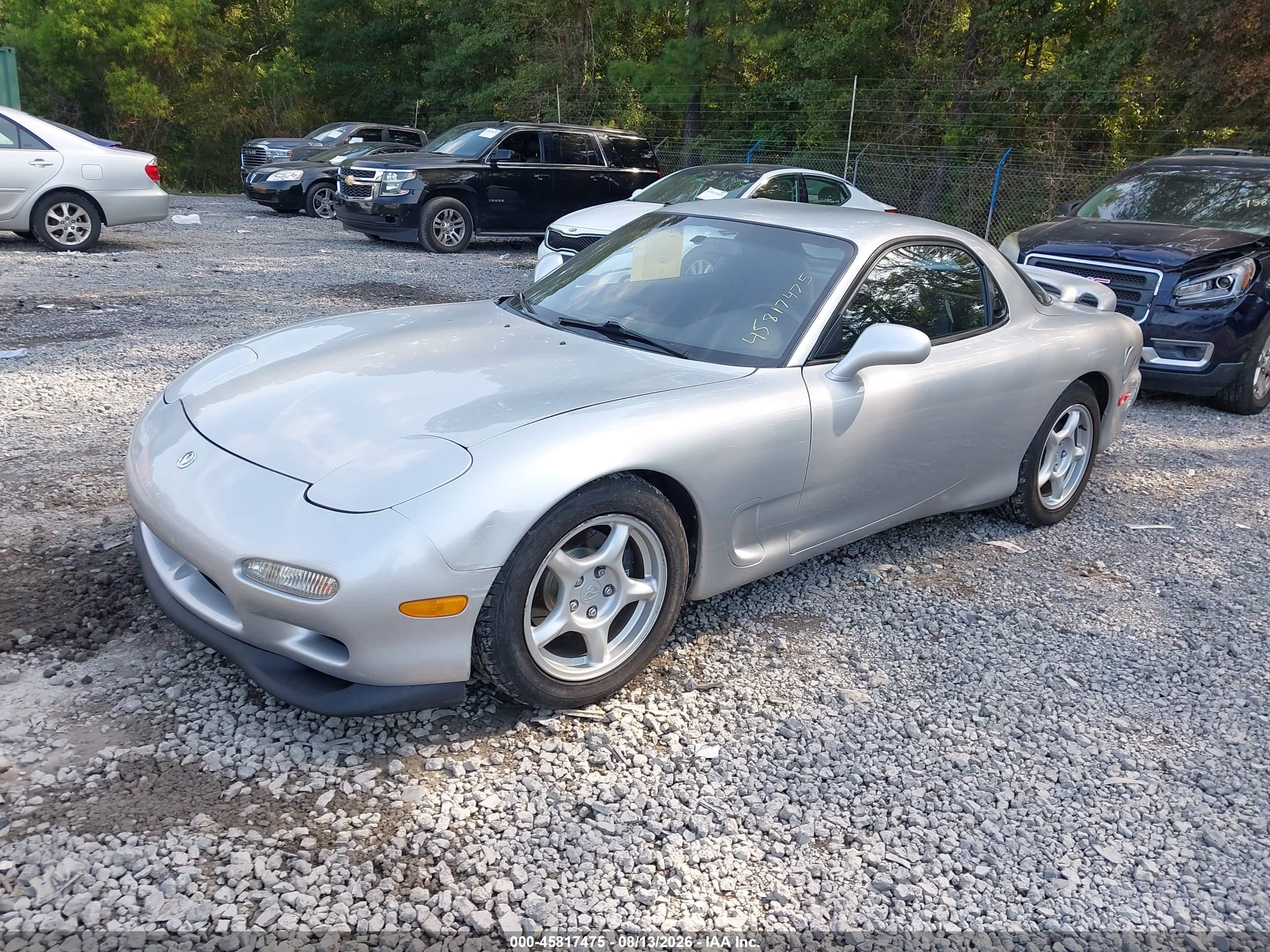 1994 Mazda Rx7 Silver vin: JM1FD3335R0301589