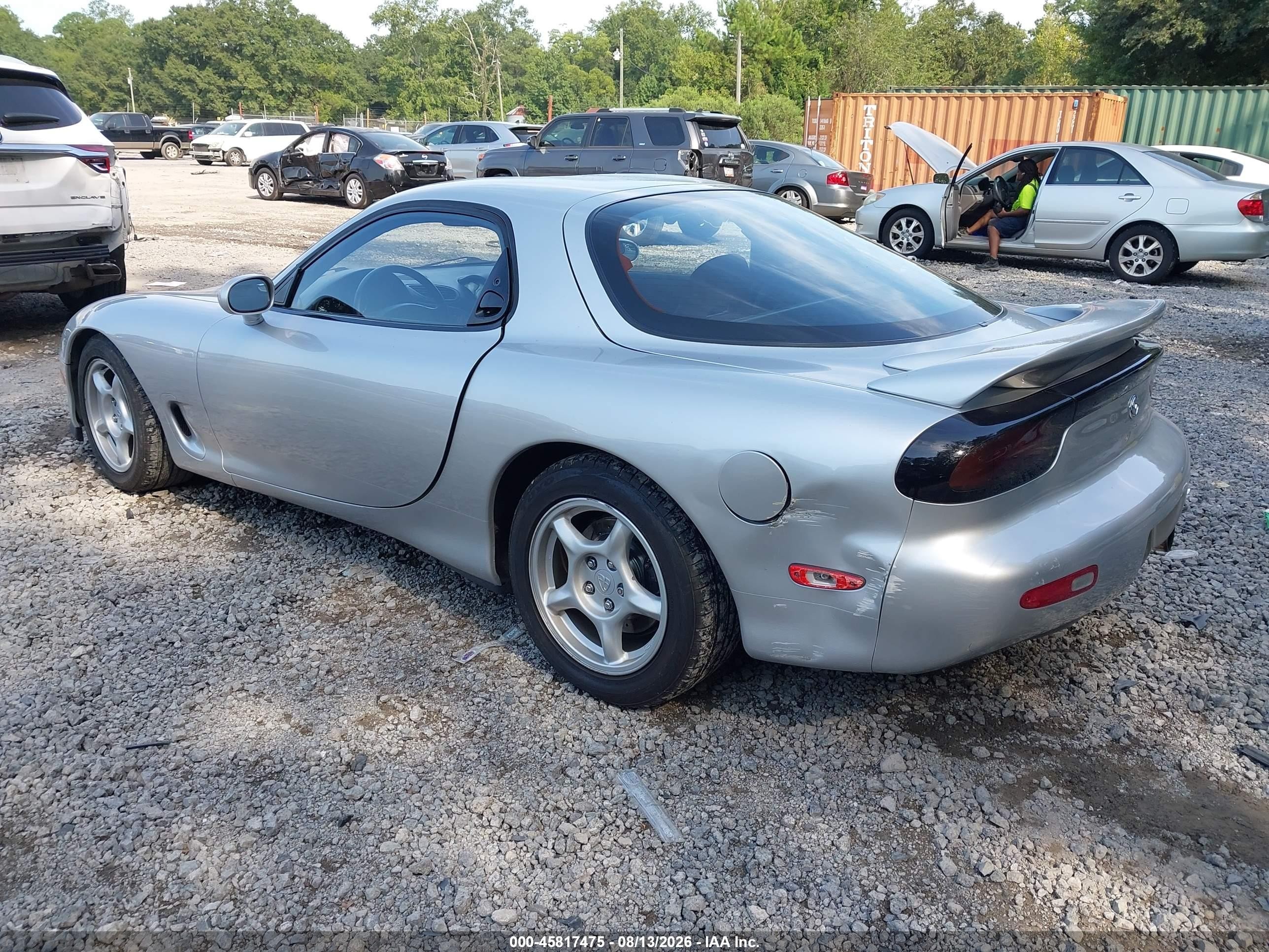 1994 Mazda Rx7 Silver vin: JM1FD3335R0301589