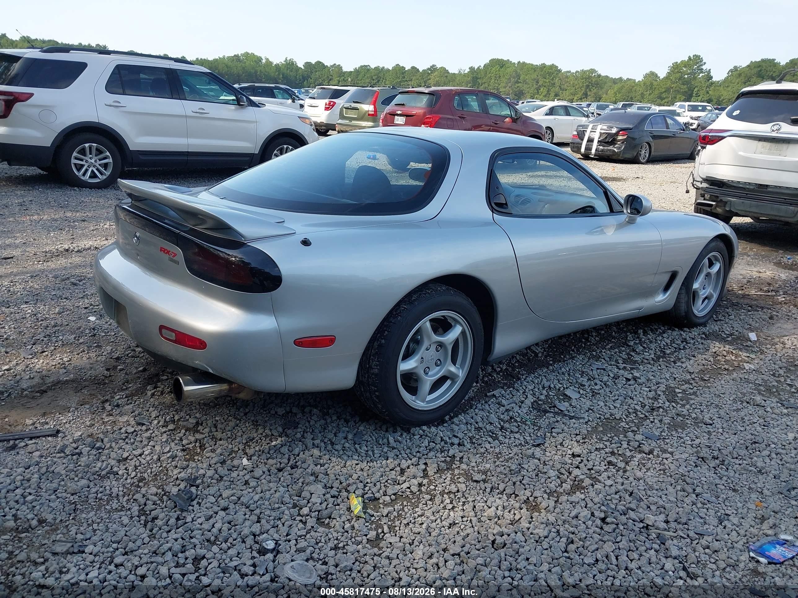1994 Mazda Rx7 Silver vin: JM1FD3335R0301589