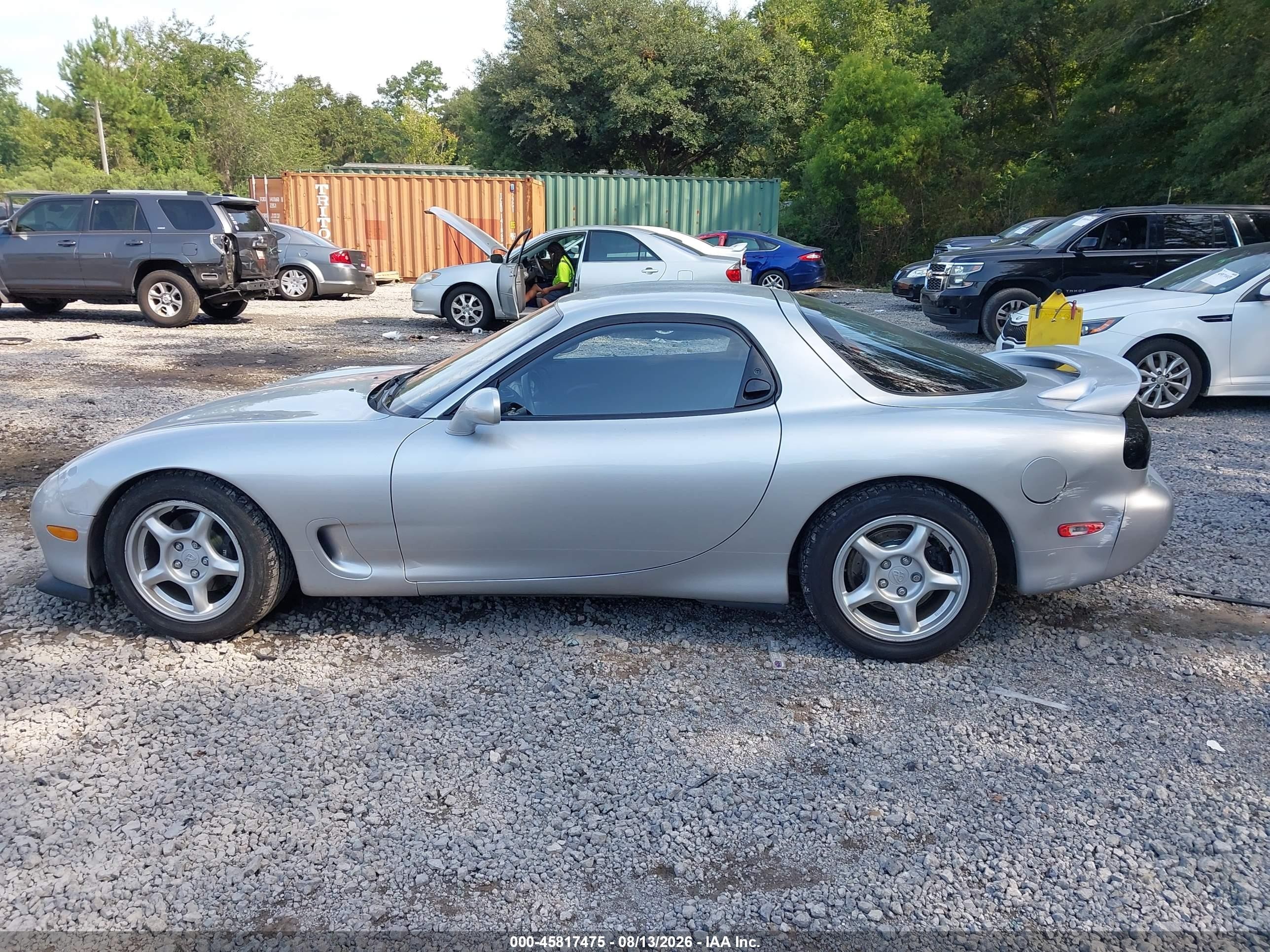 1994 Mazda Rx7 Silver vin: JM1FD3335R0301589