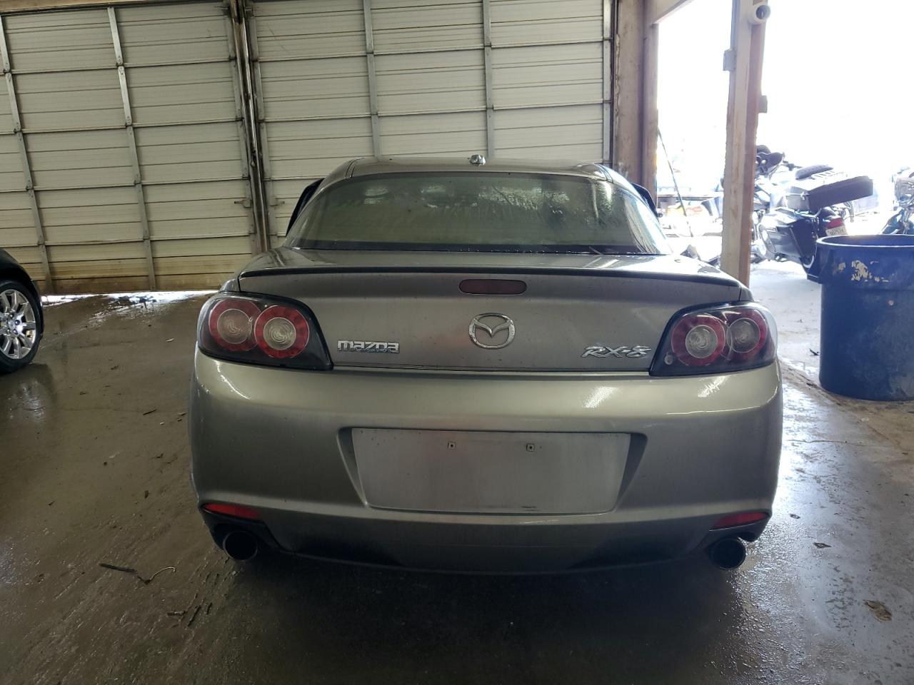 2009 Mazda Rx8 Gray vin: JM1FE172X90400816