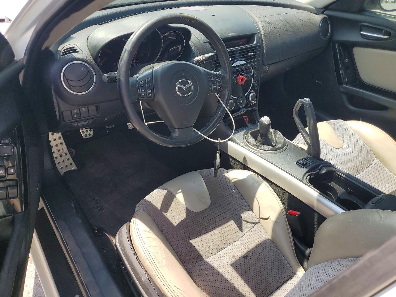 2007 Mazda Rx8 Белый vin: JM1FE173070212182