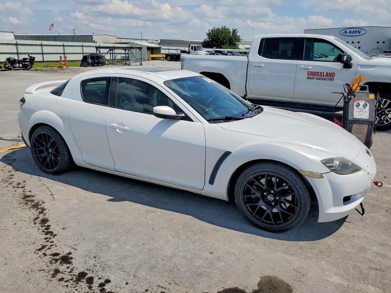 2007 Mazda Rx8 Белый vin: JM1FE173070212182