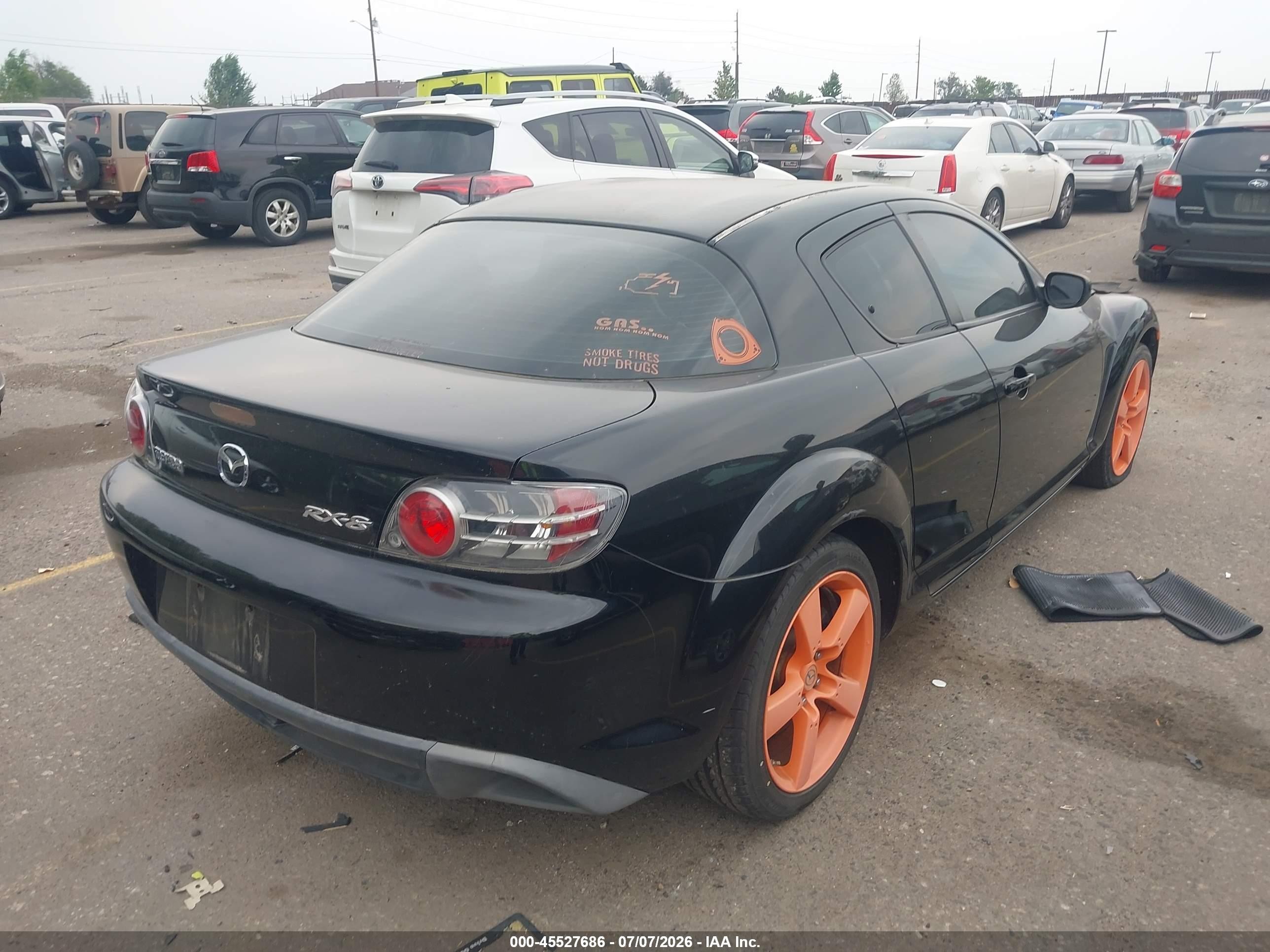 2004 Mazda Rx-8 6 Speed Manual Black vin: JM1FE173140109512
