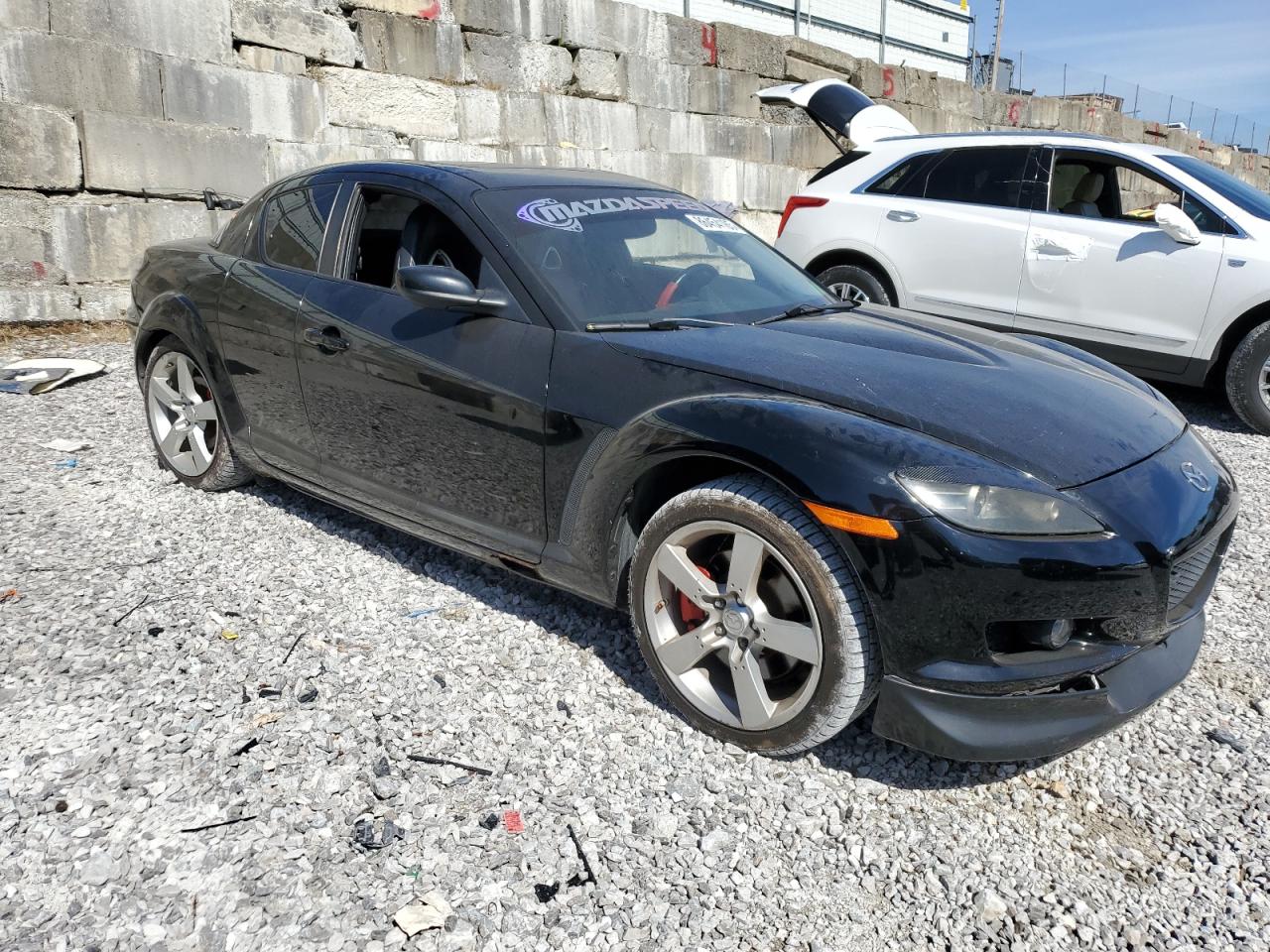 2004 Mazda Rx8 Black vin: JM1FE173140130070