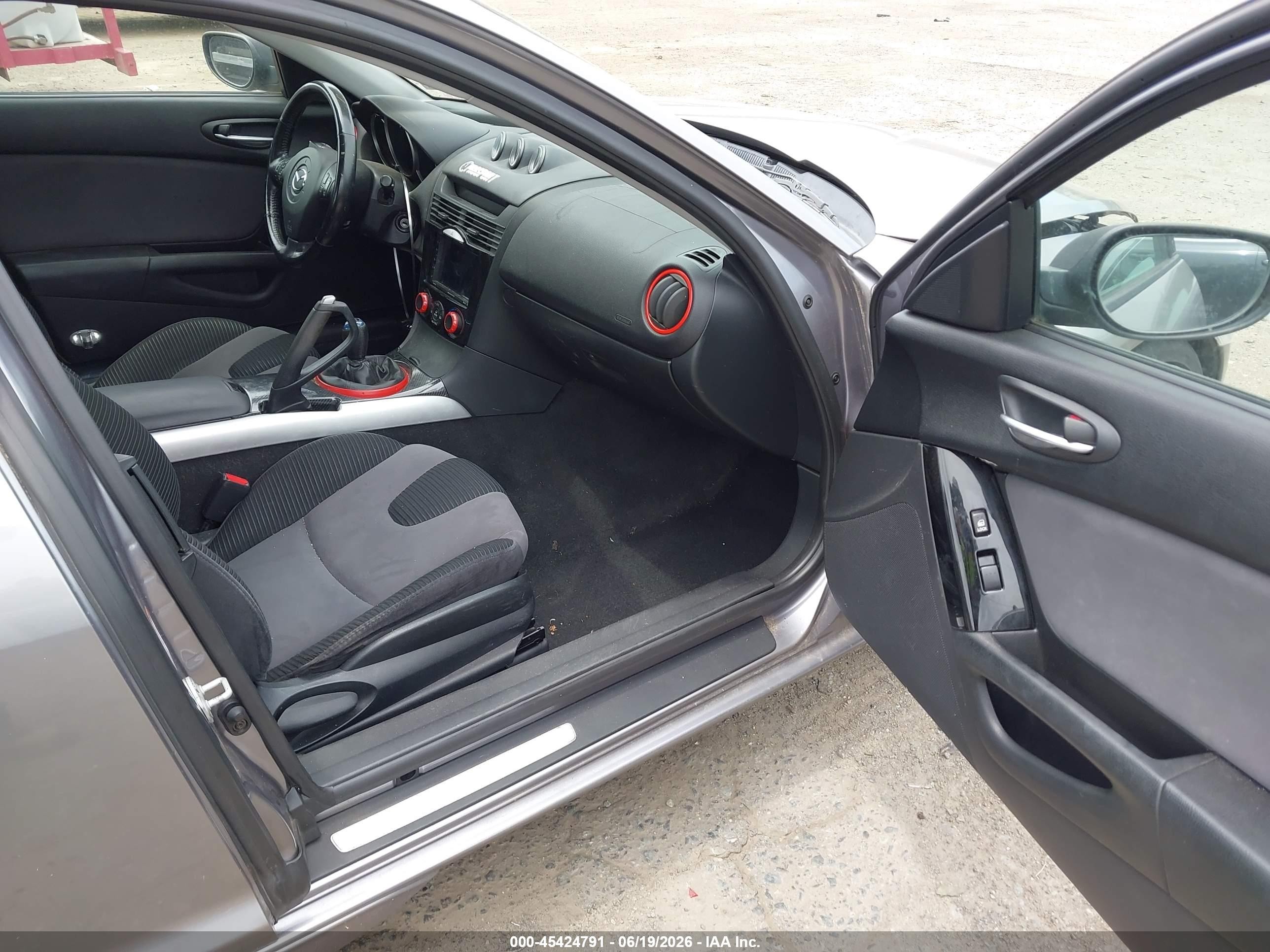 2004 Mazda Rx-8 6 Speed Manual Gray vin: JM1FE173140130103