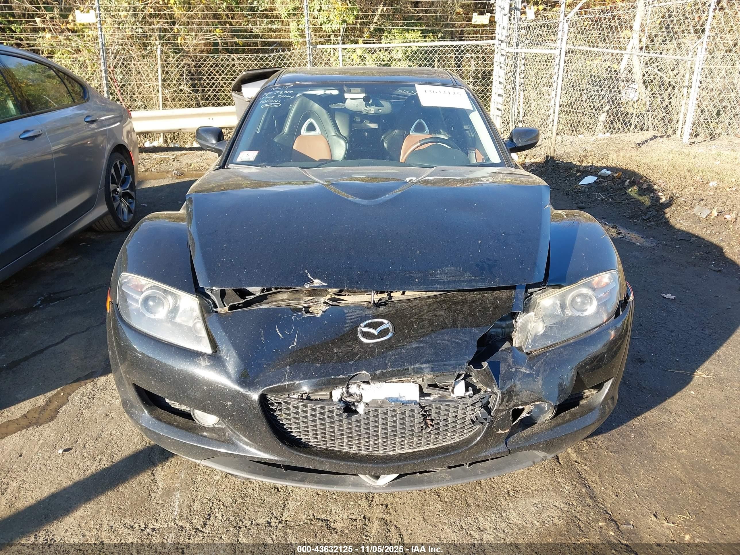 2005 Mazda Rx-8 6 Speed Manual Black vin: JM1FE173150148263