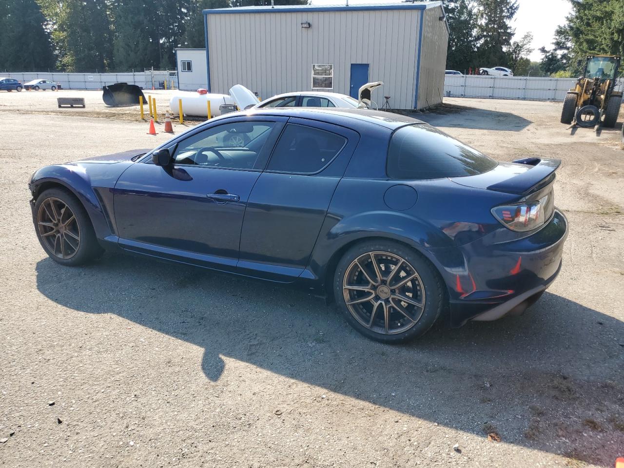 2008 Mazda Rx8 Blue vin: JM1FE173180214976