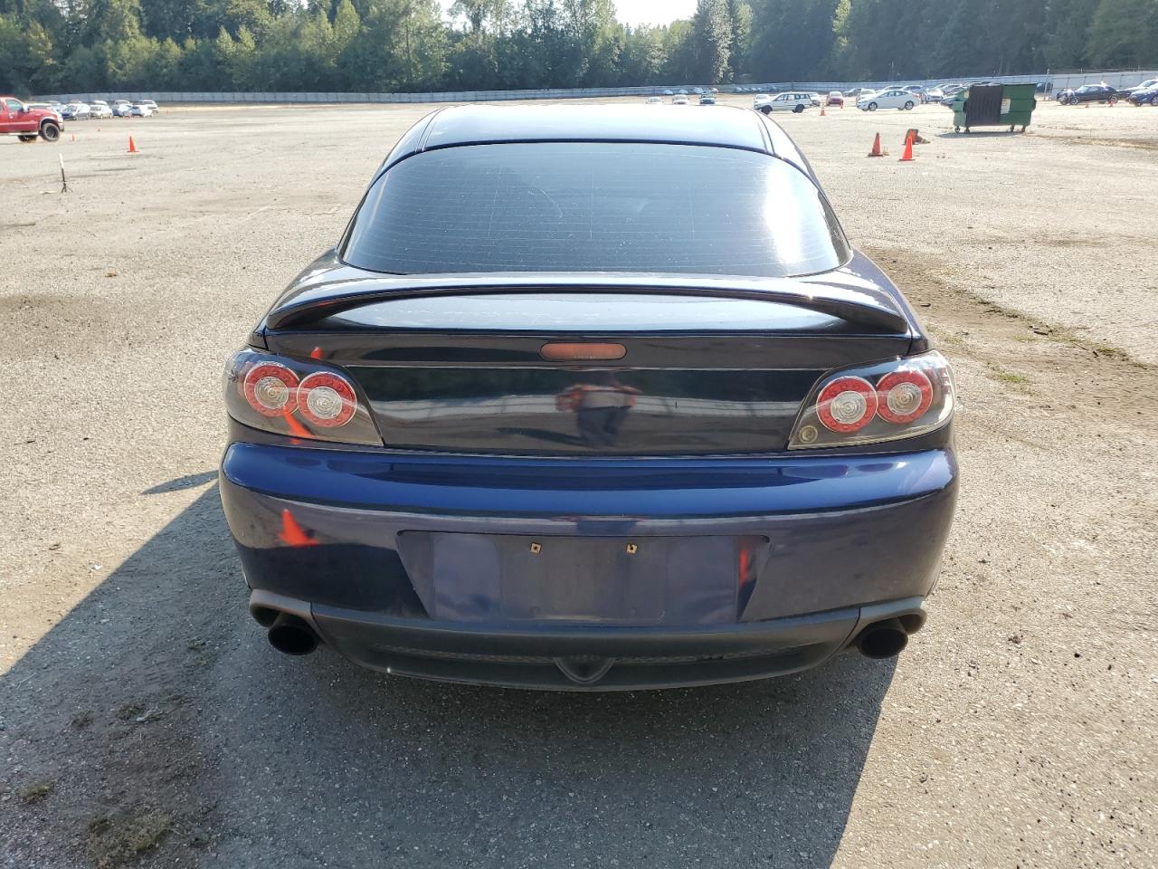 2008 Mazda Rx8 Blue vin: JM1FE173180214976