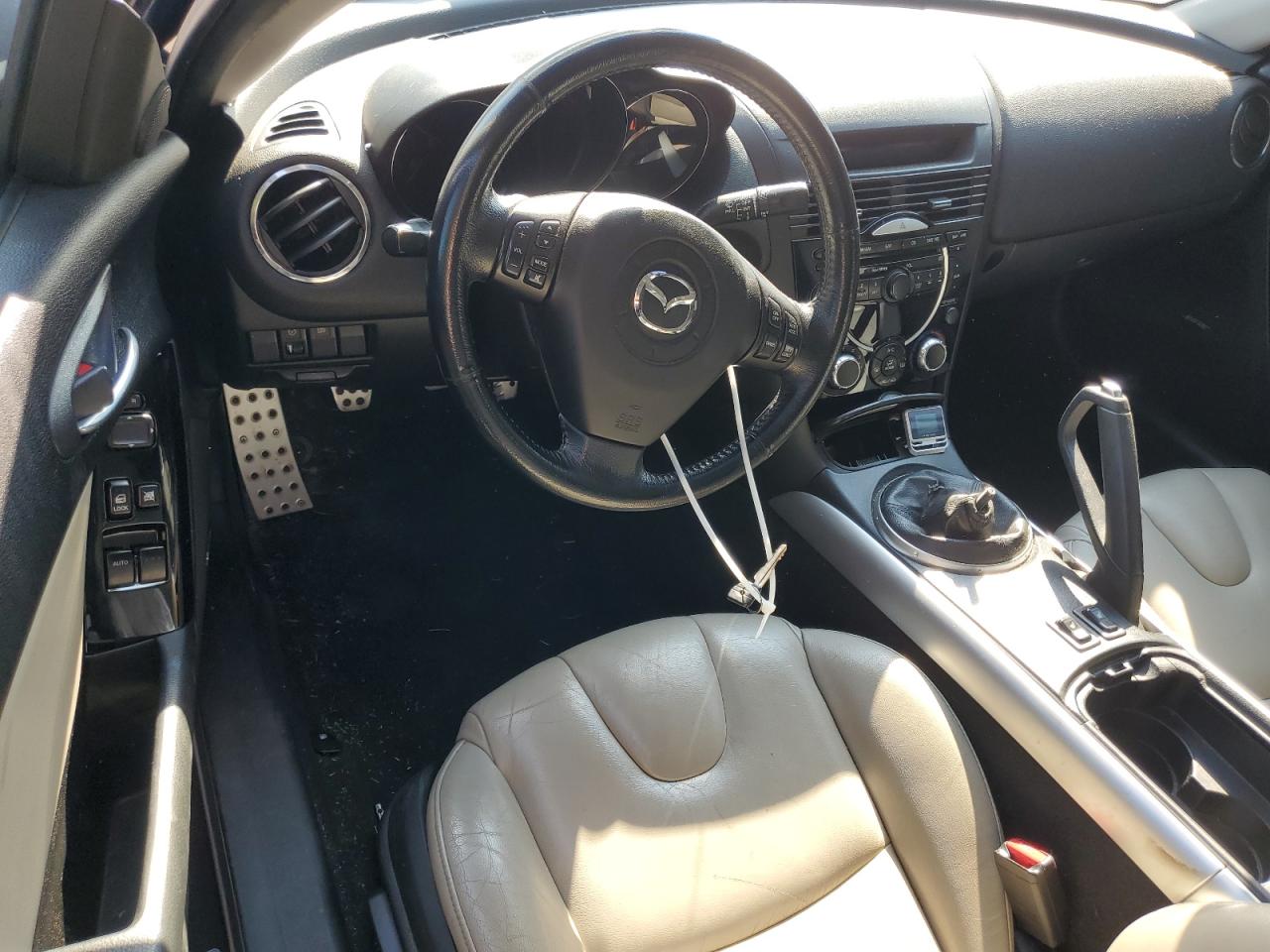 2008 Mazda Rx8 Blue vin: JM1FE173180214976