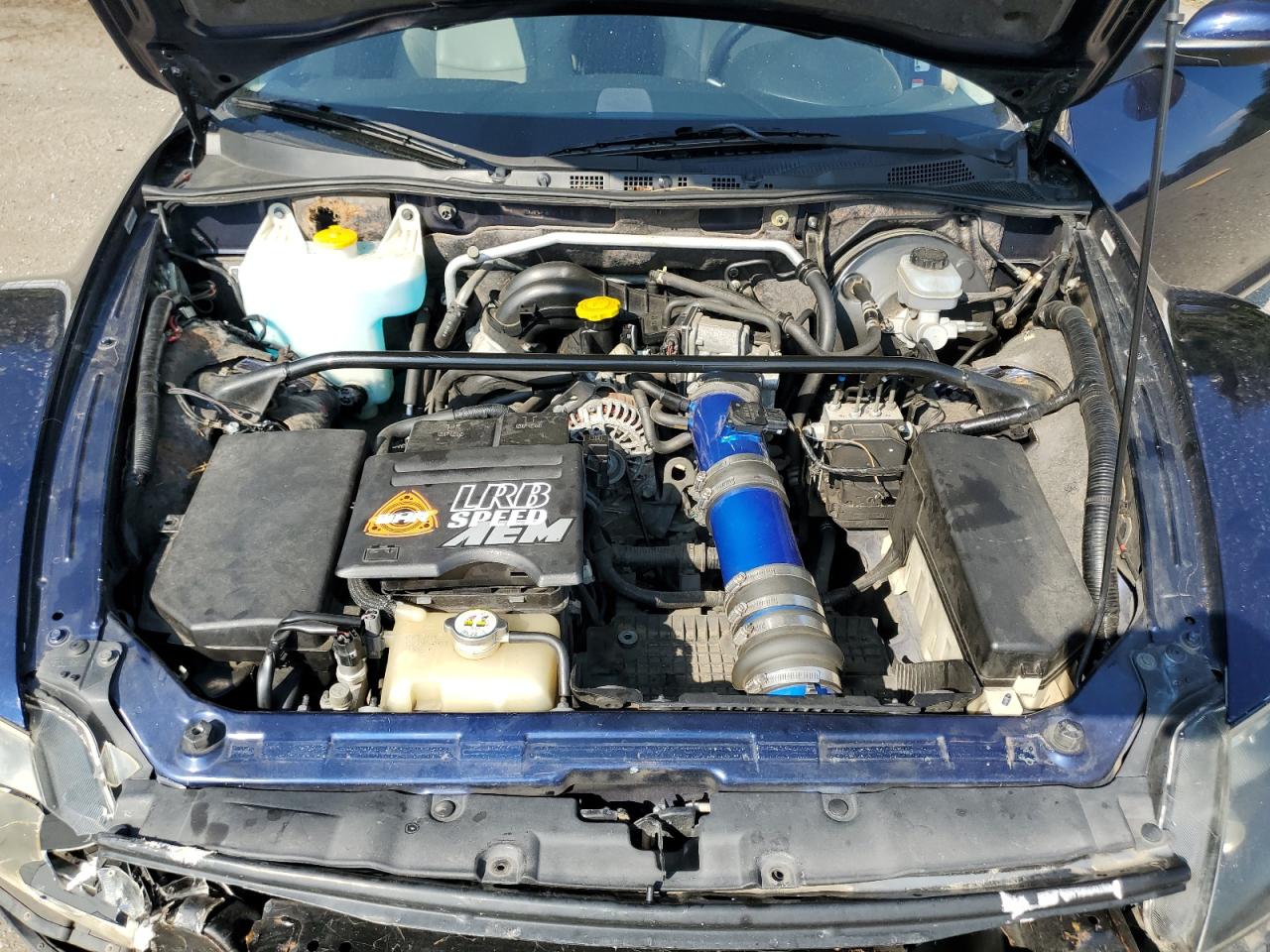 2008 Mazda Rx8 Blue vin: JM1FE173180214976