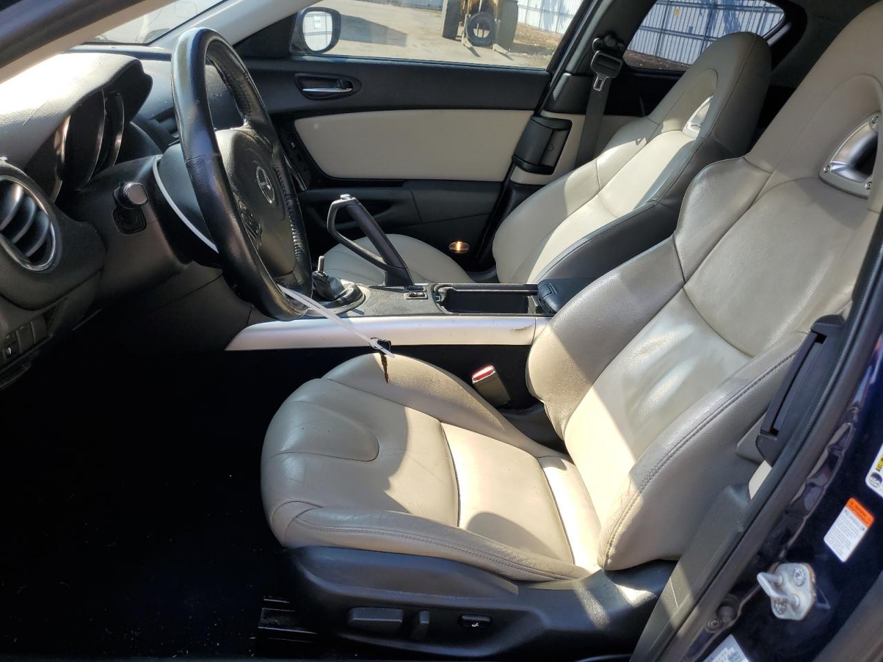 2008 Mazda Rx8 Blue vin: JM1FE173180214976