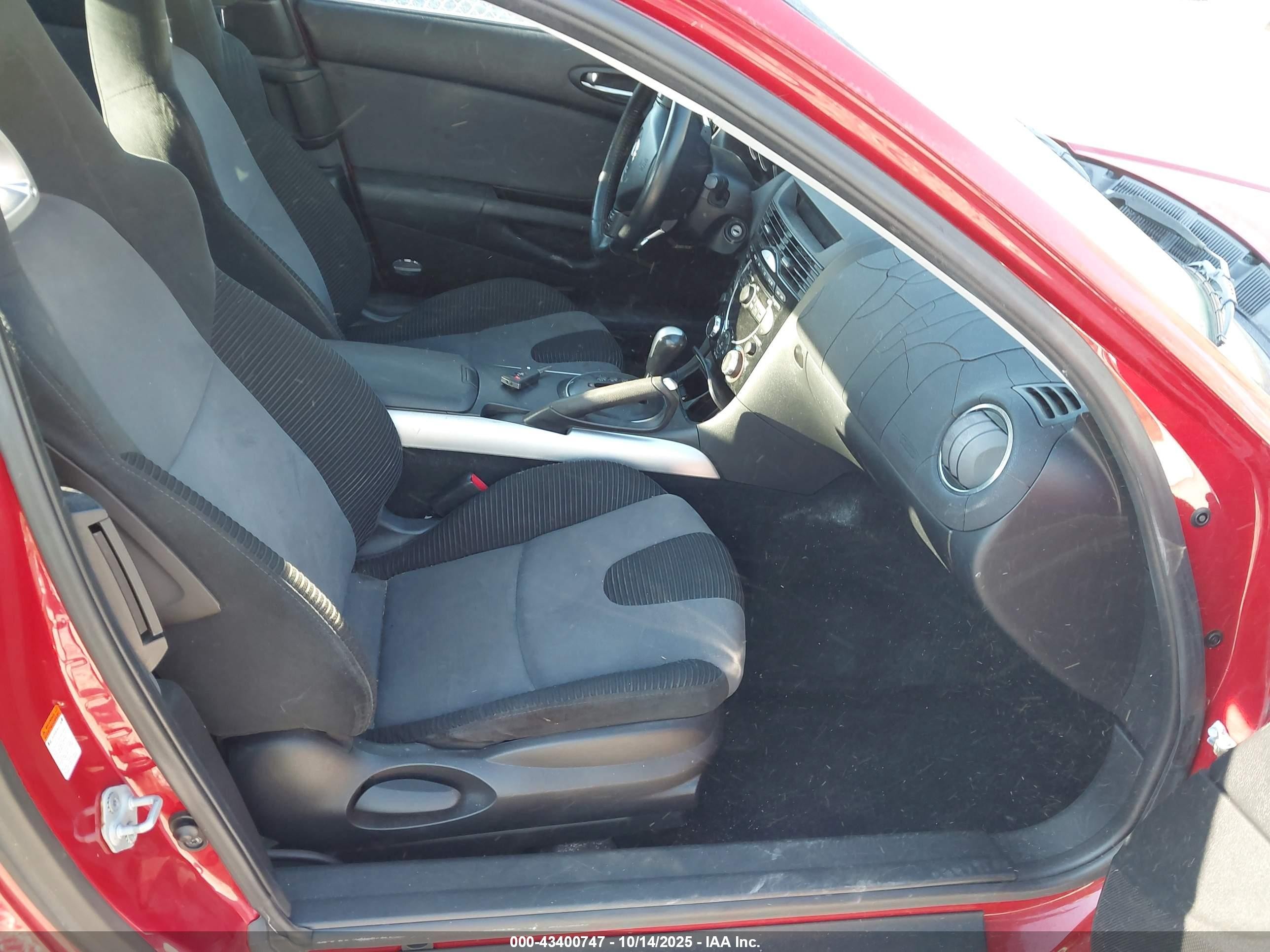 2008 Mazda Rx-8 Touring Красный vin: JM1FE173180215240