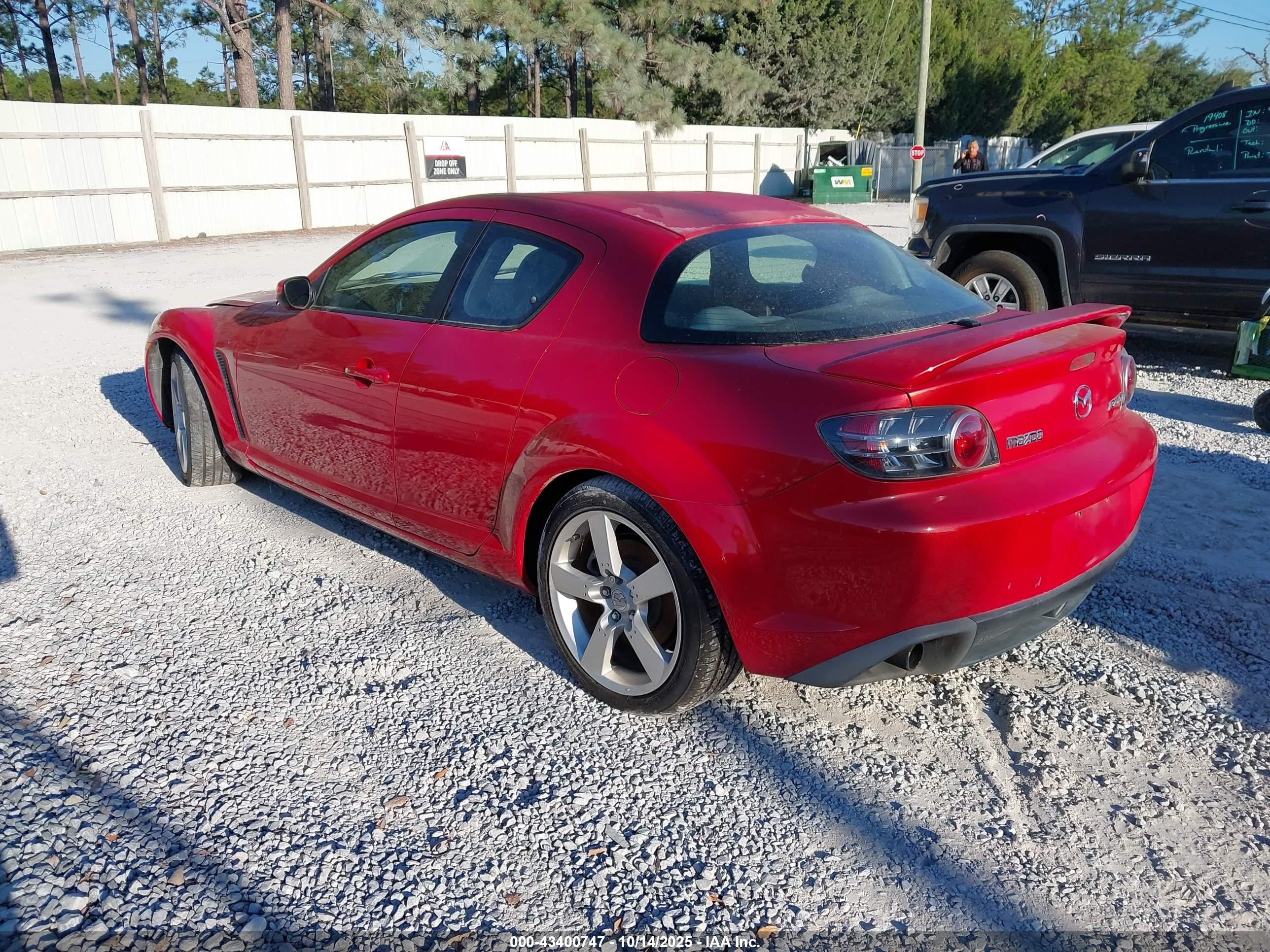 2008 Mazda Rx-8 Touring Красный vin: JM1FE173180215240