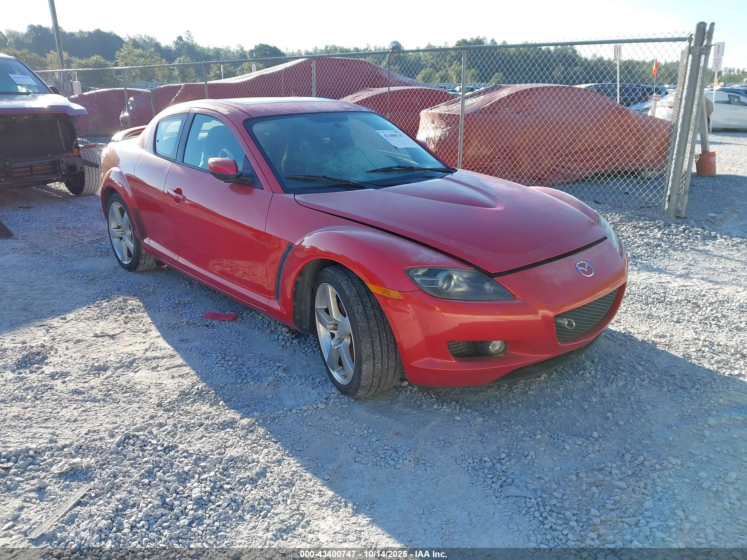 2008 Mazda Rx-8 Touring Красный vin: JM1FE173180215240