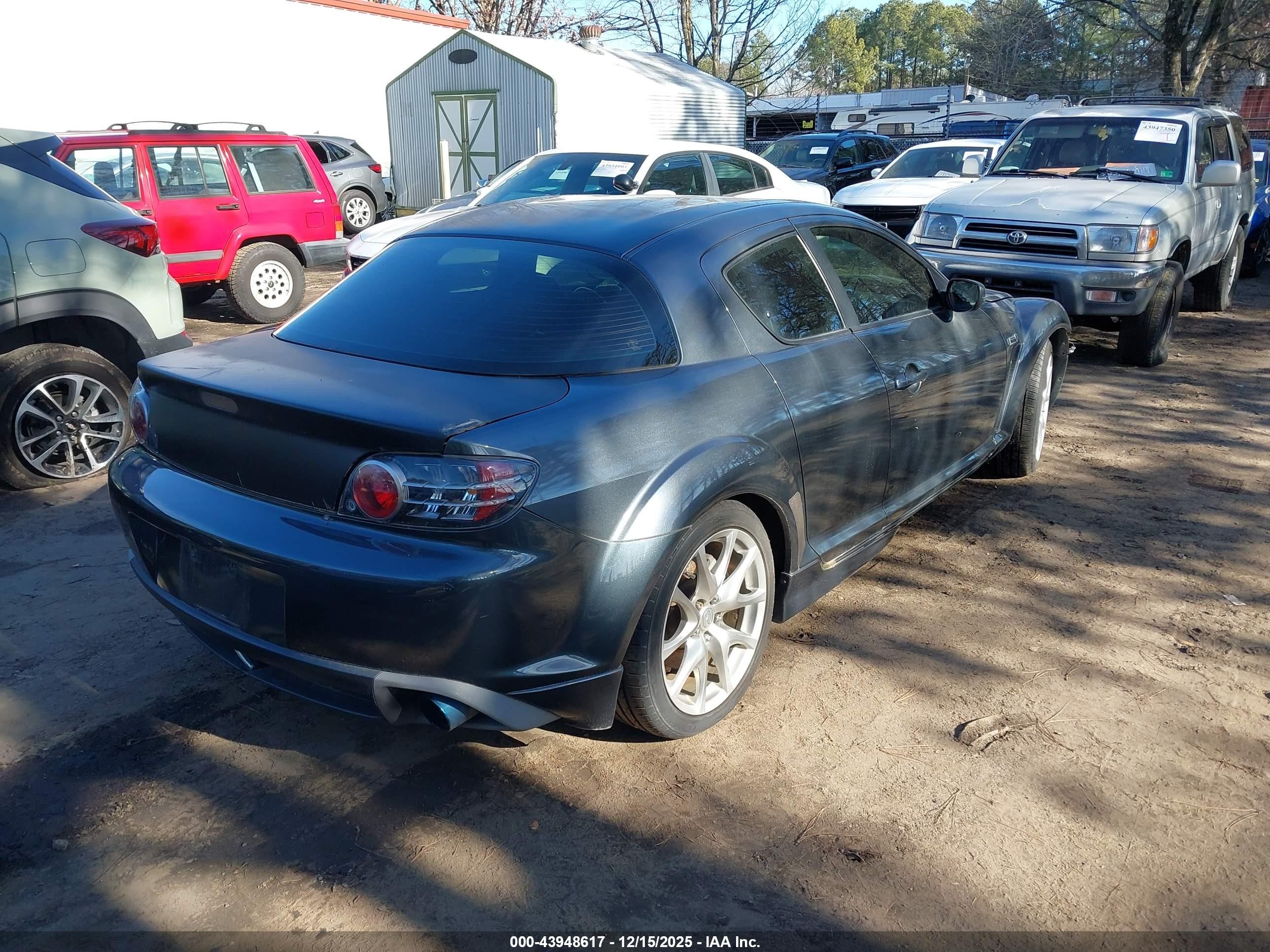 2008 Mazda Rx-8 40th Anniversary Edition Серый vin: JM1FE173280215859