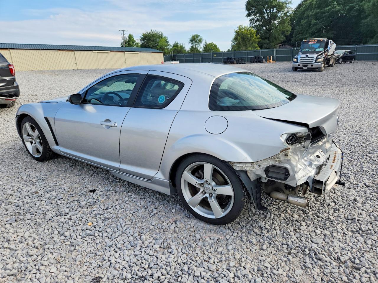 2008 Mazda Rx8 Silver vin: JM1FE173380214364