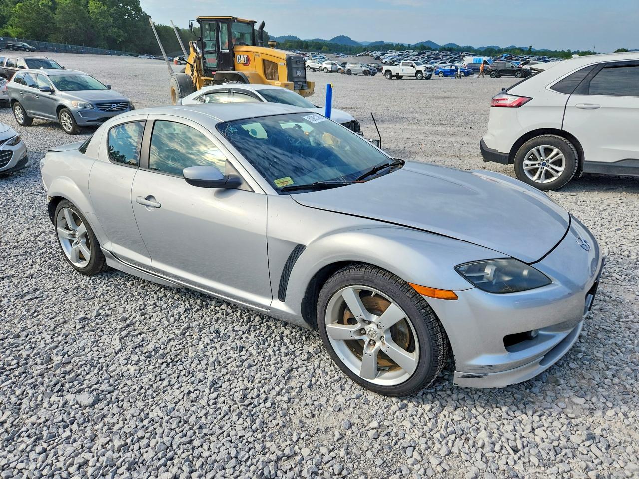 2008 Mazda Rx8 Silver vin: JM1FE173380214364