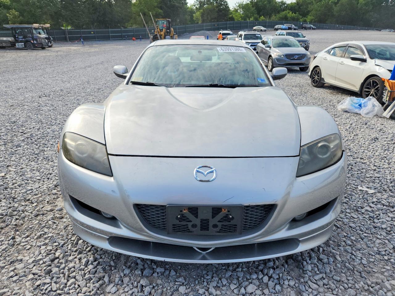 2008 Mazda Rx8 Silver vin: JM1FE173380214364