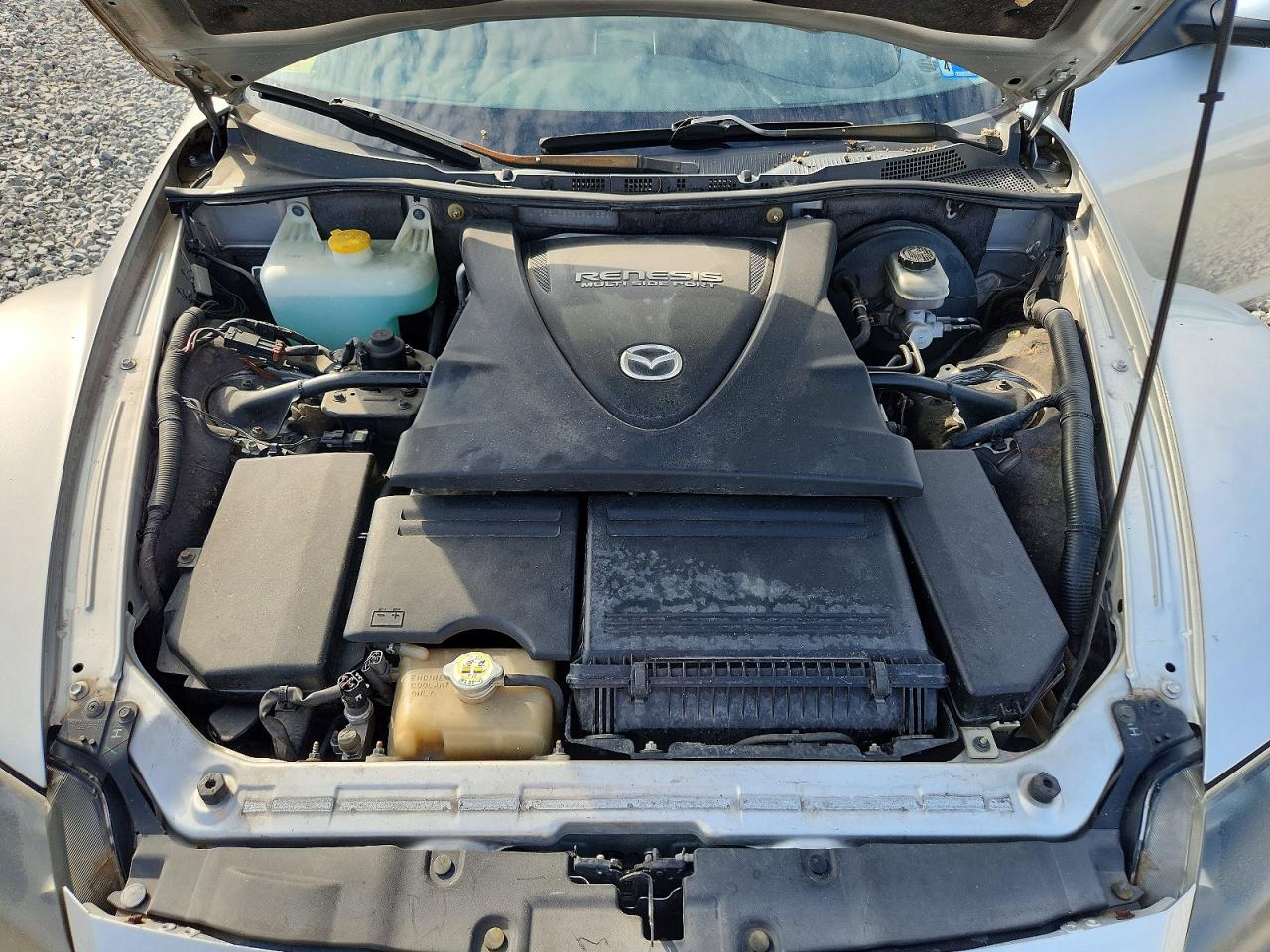 2008 Mazda Rx8 Silver vin: JM1FE173380214364