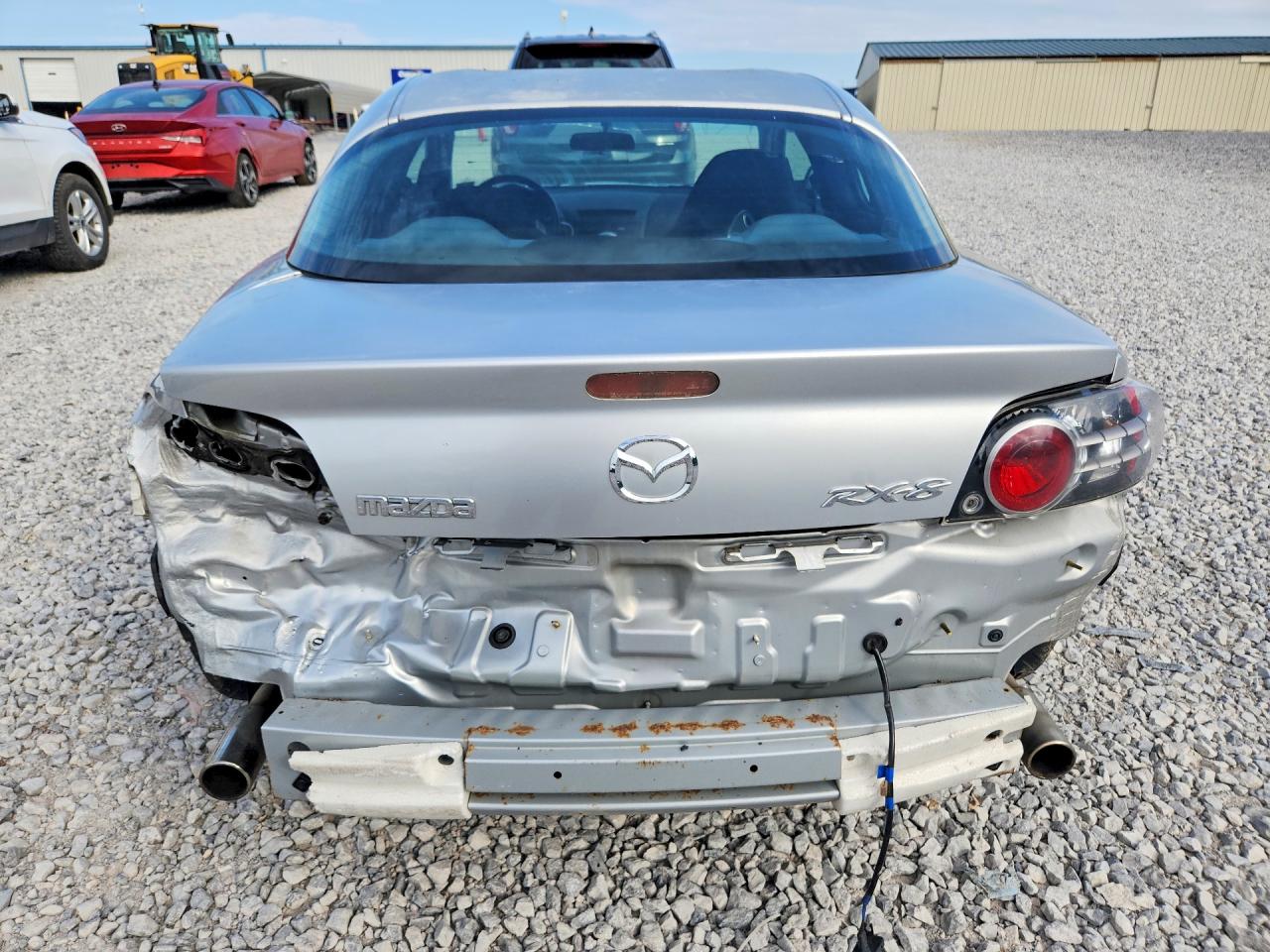 2008 Mazda Rx8 Silver vin: JM1FE173380214364