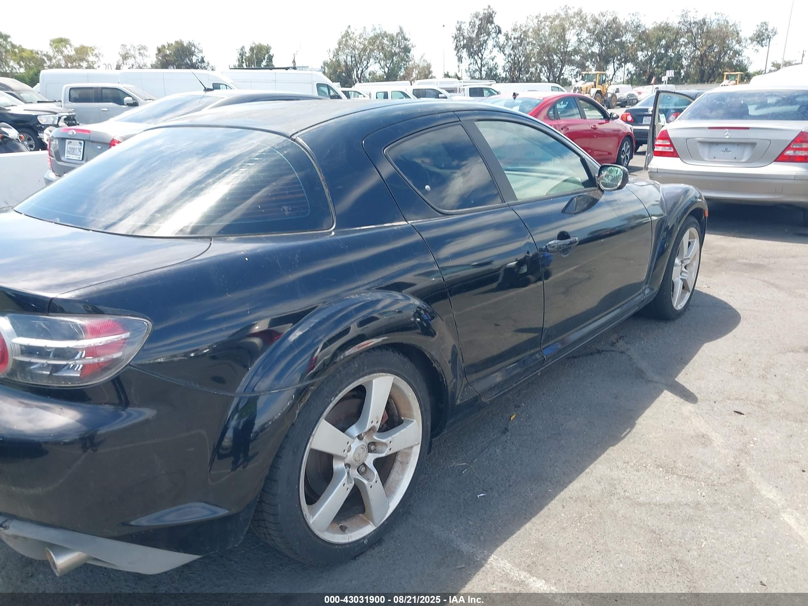 2004 Mazda Rx-8 6 Speed Manual Черный vin: JM1FE173440103624
