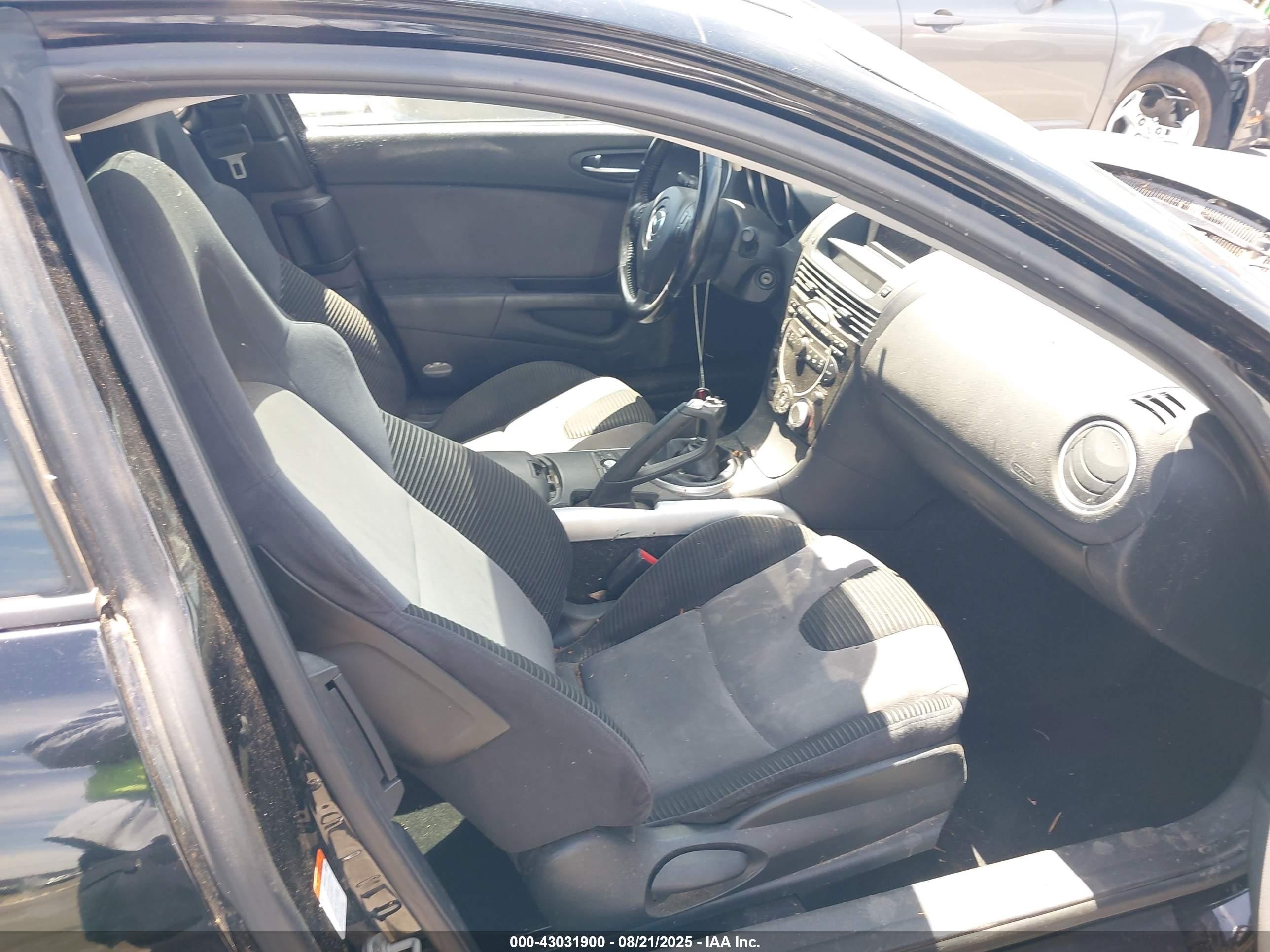 2004 Mazda Rx-8 6 Speed Manual Черный vin: JM1FE173440103624