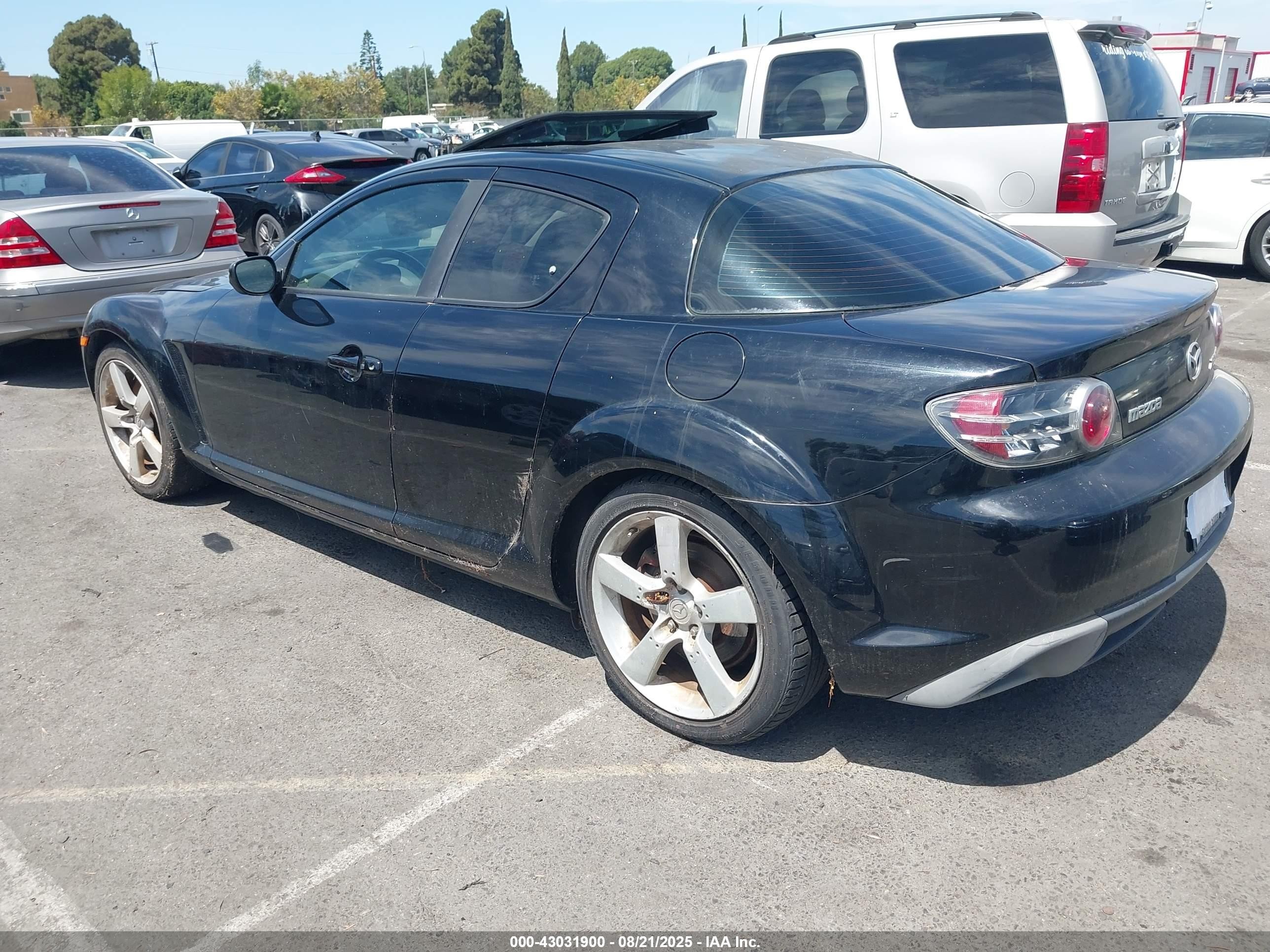 2004 Mazda Rx-8 6 Speed Manual Черный vin: JM1FE173440103624